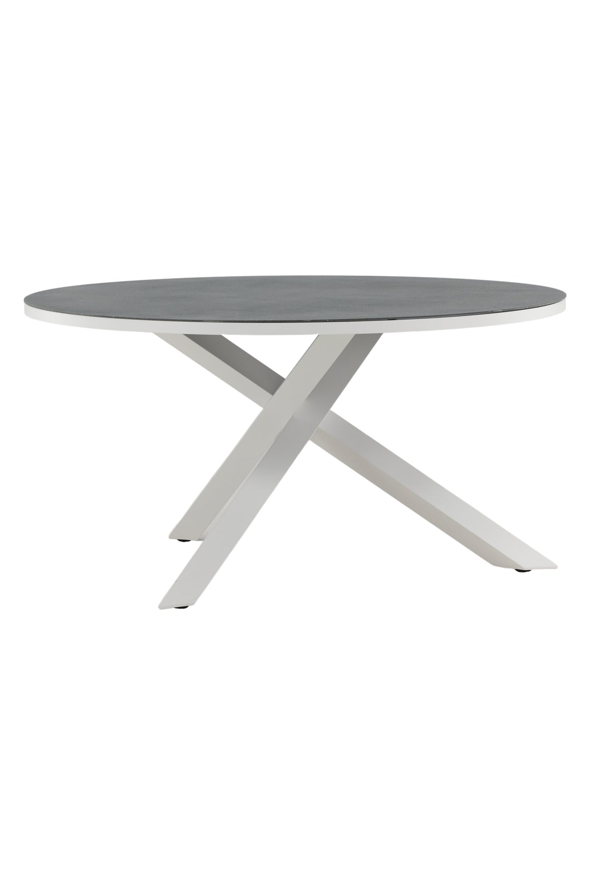 Copacabana Rundes Esstisch in Grau präsentiert im Onlineshop von KAQTU Design AG. Gartentisch ist von Venture Home