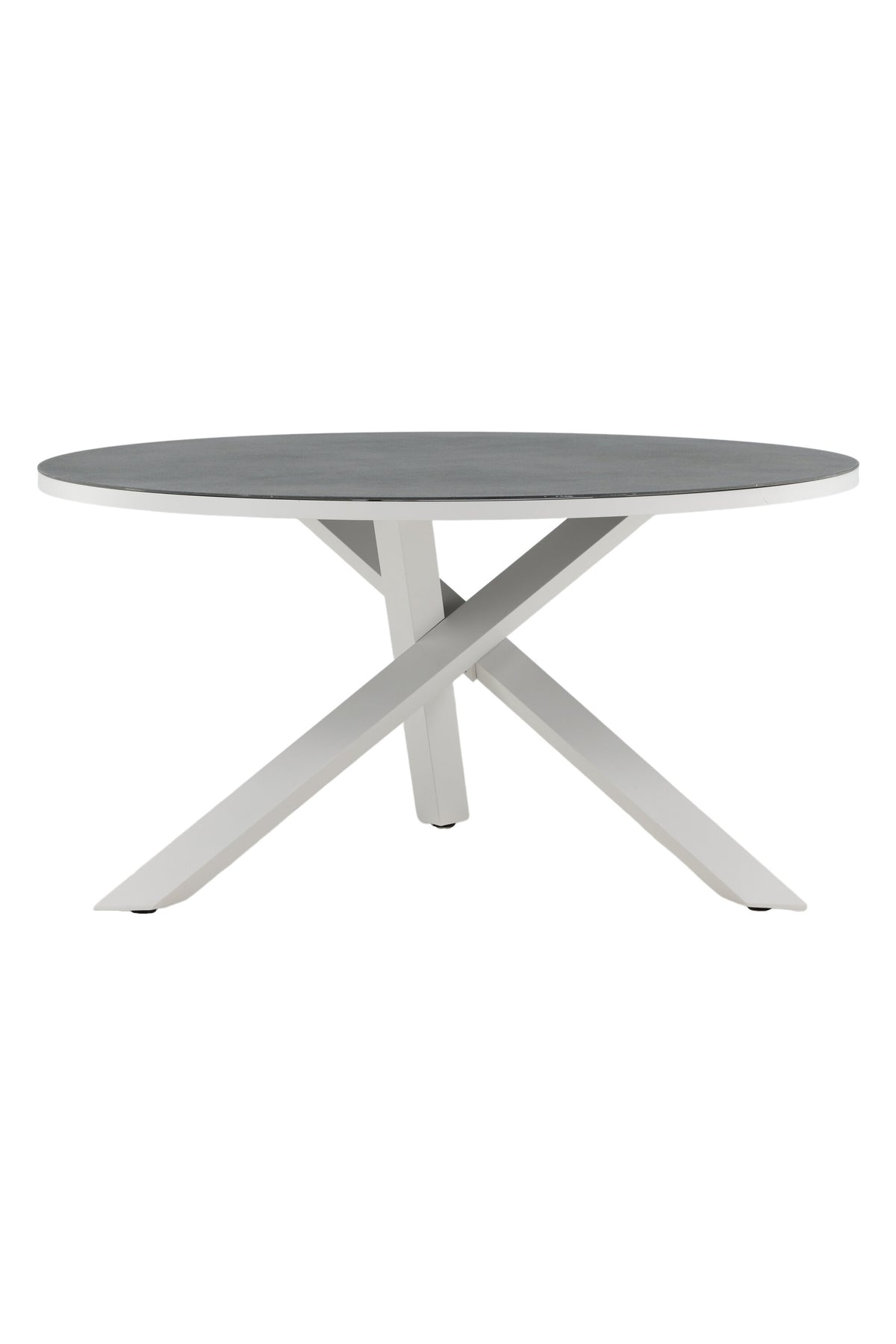 Copacabana Rundes Esstisch in Grau präsentiert im Onlineshop von KAQTU Design AG. Gartentisch ist von Venture Home