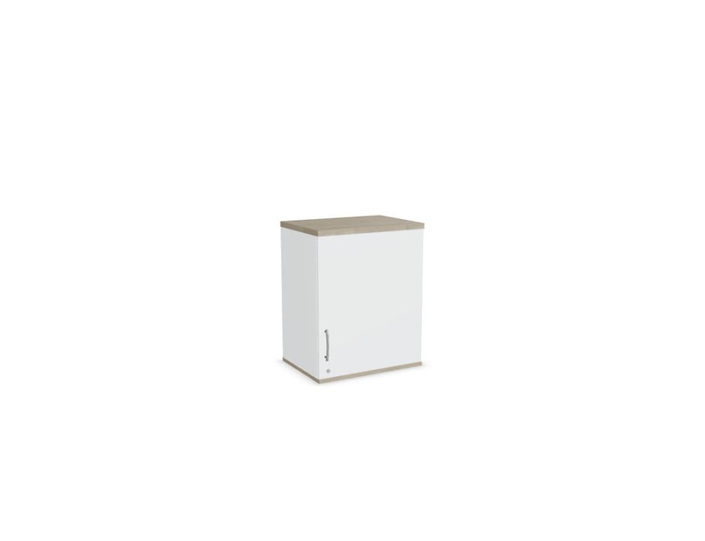 Standard A16P3 - Aufsatzschrank in Weiss Pastell präsentiert im Onlineshop von KAQTU Design AG. Büroschrank ist von Mdd