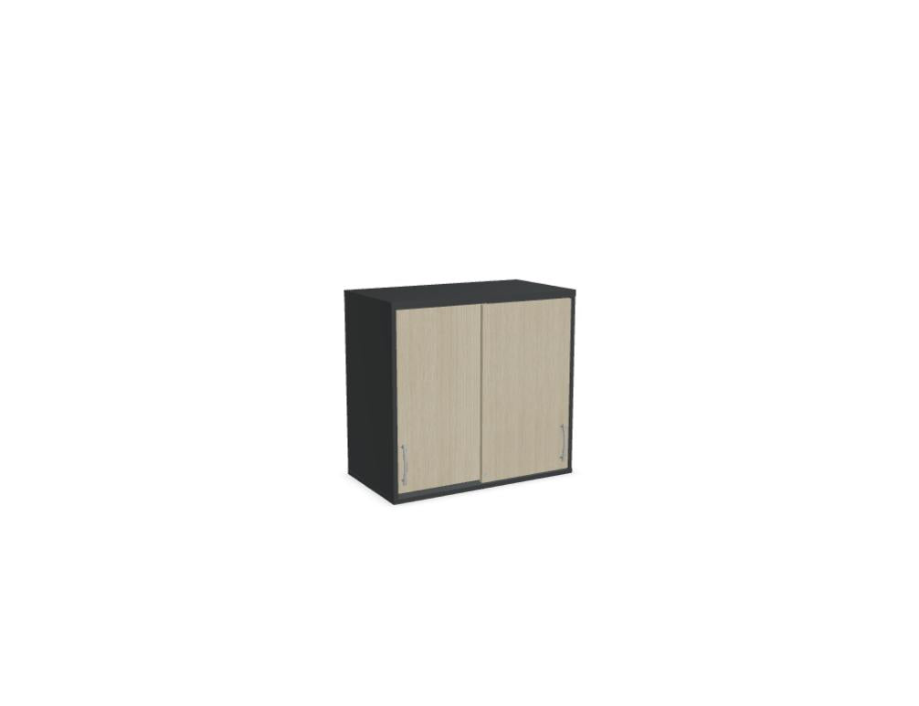 Standard A1P04 - Aufsatzschrank in Weiss Pastell präsentiert im Onlineshop von KAQTU Design AG. Büroschrank ist von Mdd