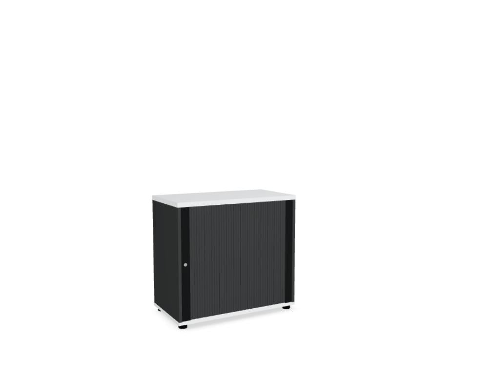Standard A2L04 - Jalousieschrank in Eiche Natur präsentiert im Onlineshop von KAQTU Design AG. Büroschrank ist von Mdd