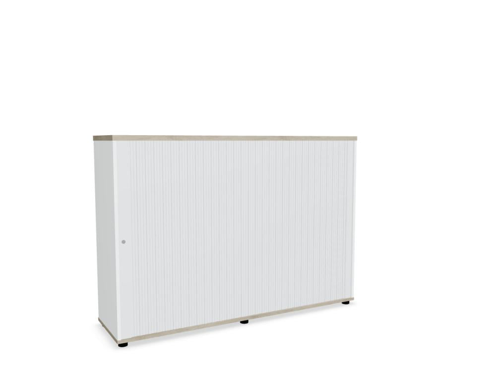 Standard A3L16 - Jalousieschrank in Eiche Natur präsentiert im Onlineshop von KAQTU Design AG. Büroschrank ist von Mdd