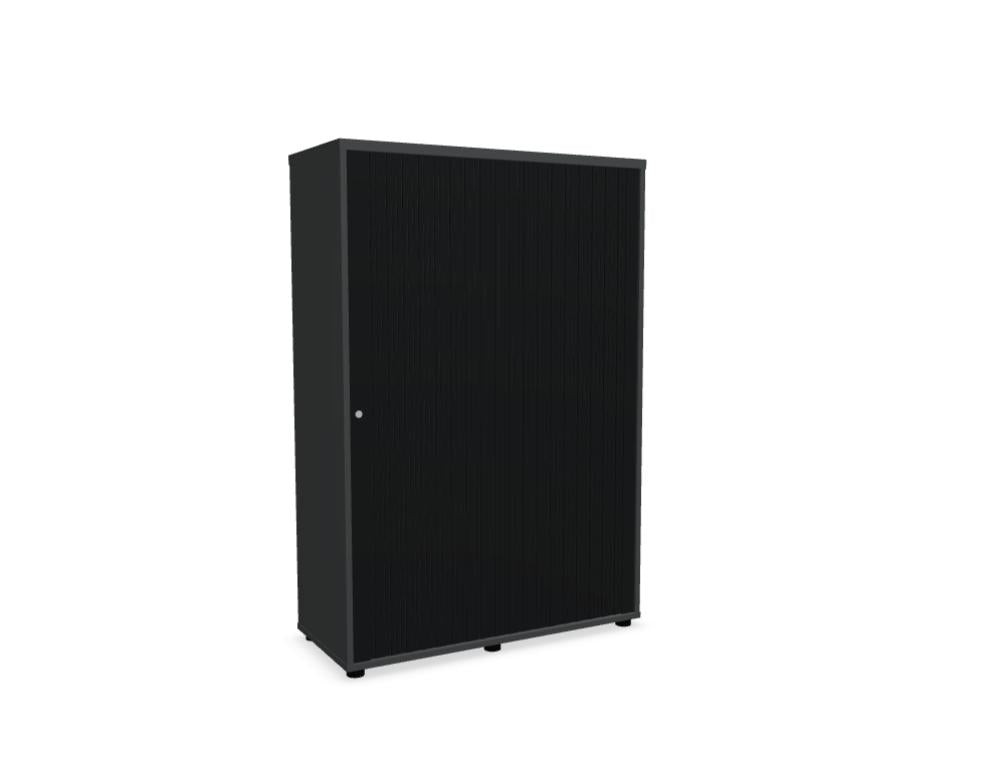 Standard A4L05 - Jalousieschrank in Eiche Natur präsentiert im Onlineshop von KAQTU Design AG. Büroschrank ist von Mdd