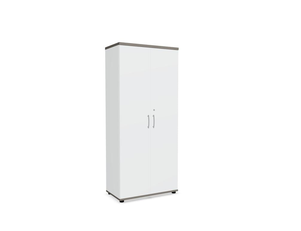 Standard A5104 - Schrank in Weiss Pastell präsentiert im Onlineshop von KAQTU Design AG. Büroschrank ist von Mdd