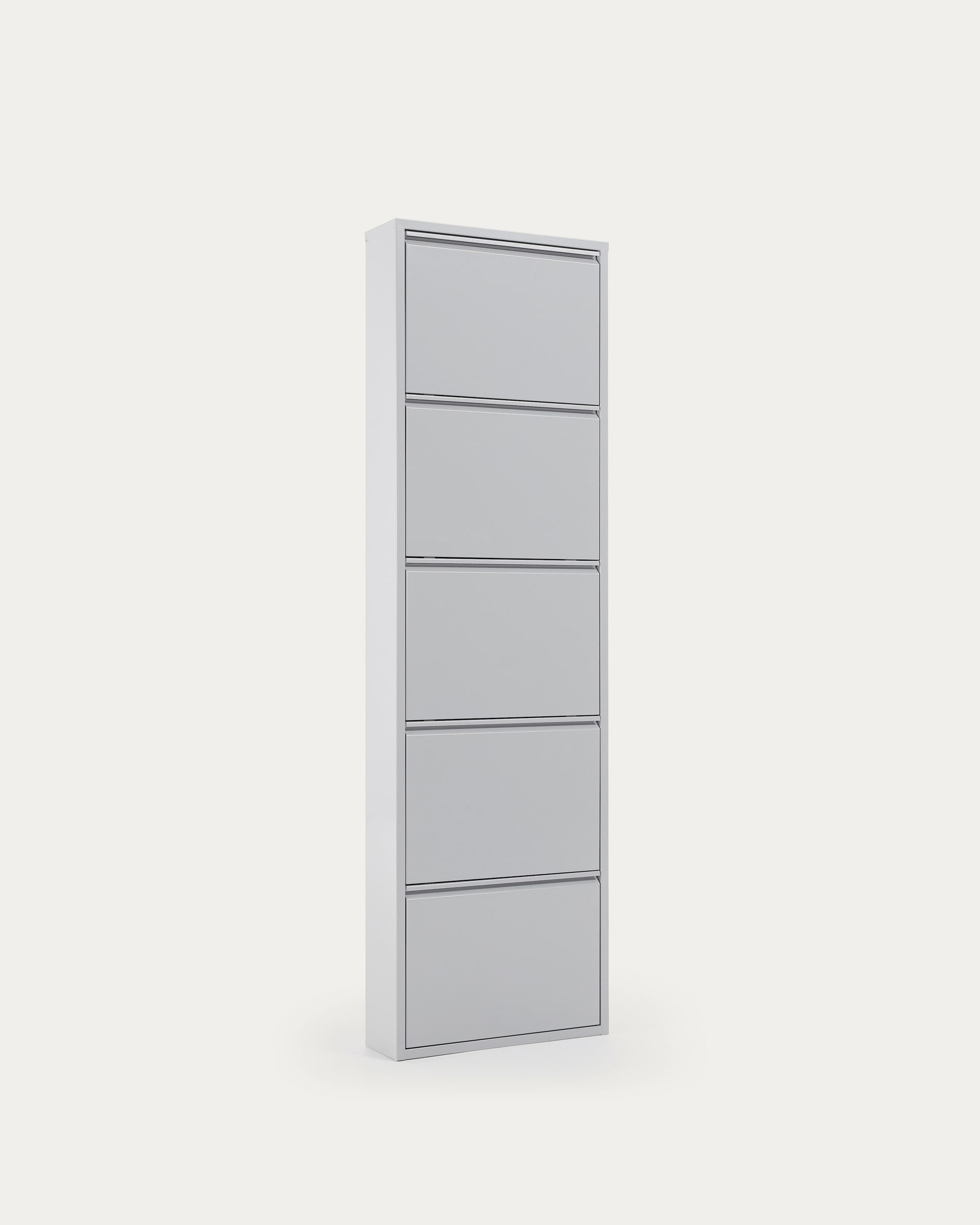 Ode Scarpiera 50 x 168,5 cm a 5 ante in grigio