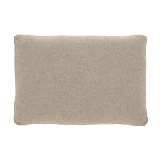 Kissen mit beiger Chenille 40 x 60 cm