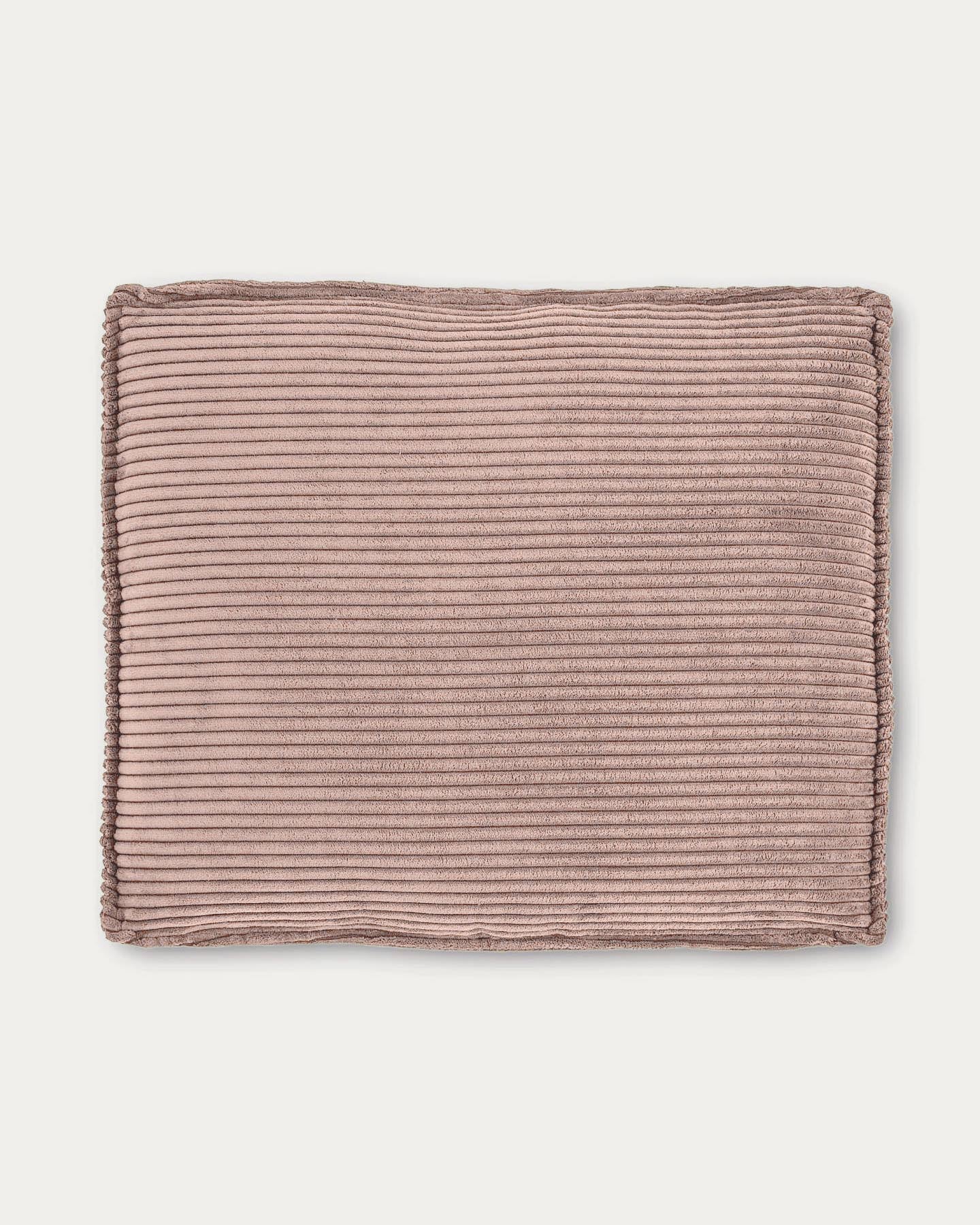 Kissen Blok, schwer entflammbar mit dickem Cord in Rosa, 50 x 60 cm in Rosa präsentiert im Onlineshop von KAQTU Design AG. Deko Kissen ist von Kave Home