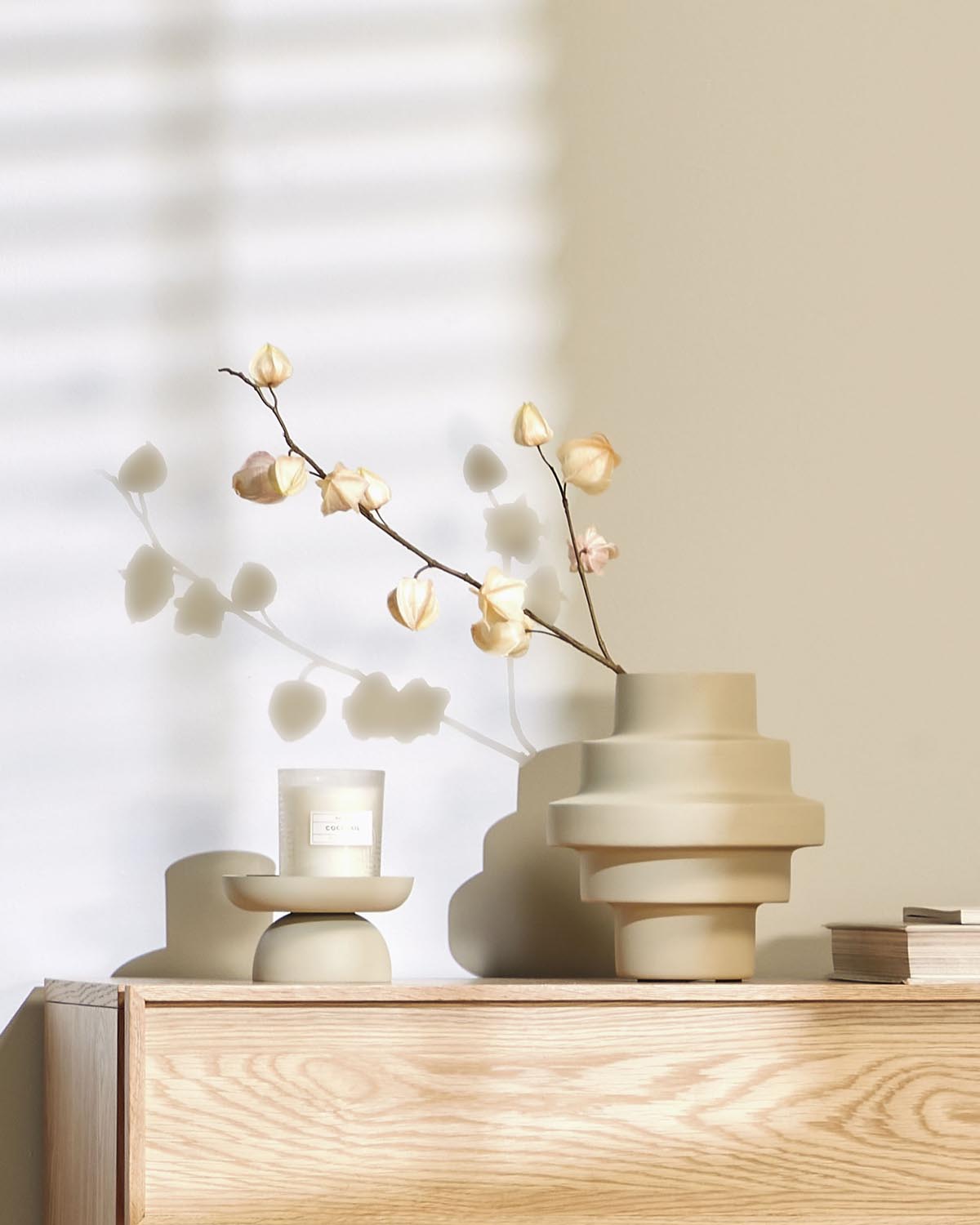 Kaili Tablett beige in Beige präsentiert im Onlineshop von KAQTU Design AG. Tablett ist von Kave Home