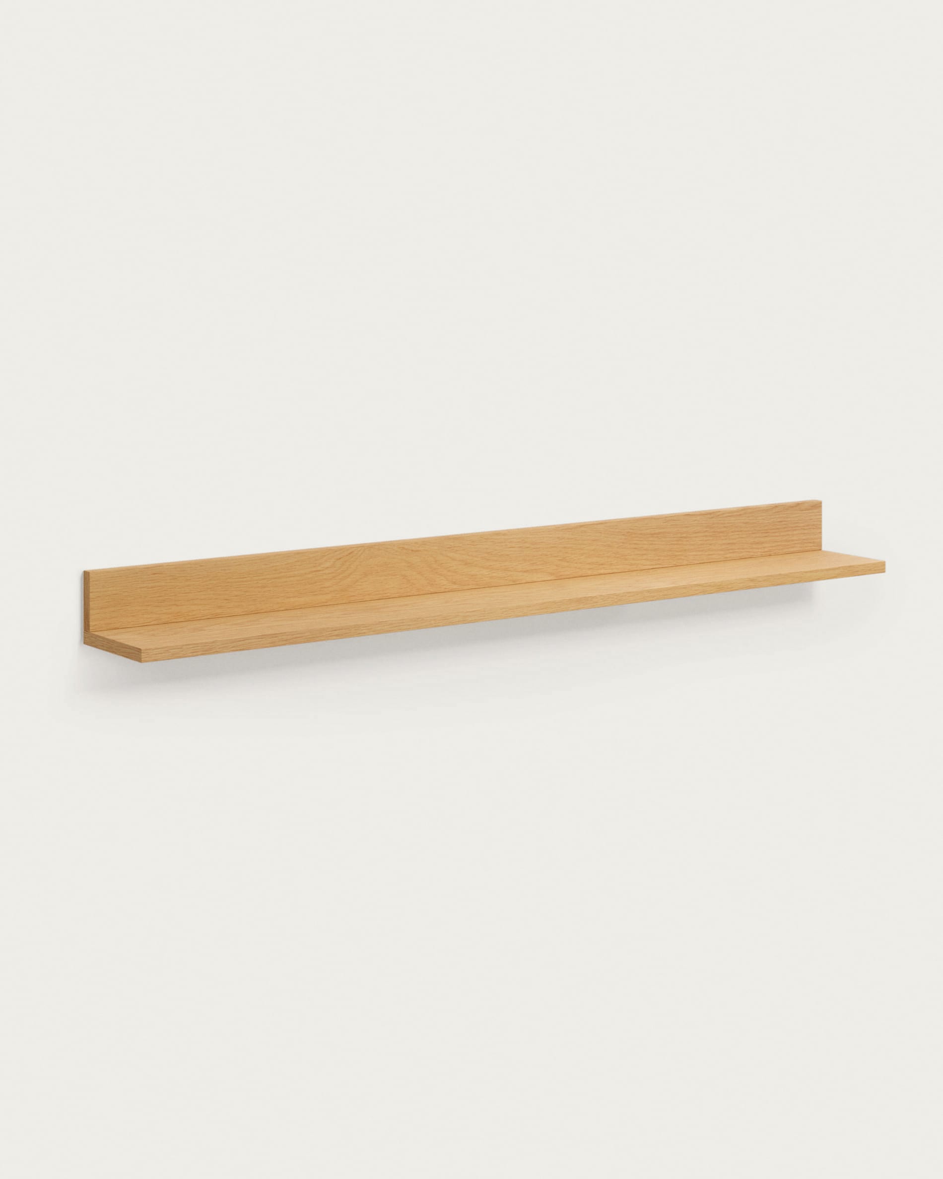 3D-Modell des Abilen Wandregals: Funktional, umweltfreundlich, MDF E0, Eichenfurnier, ideal für jeden Raum.