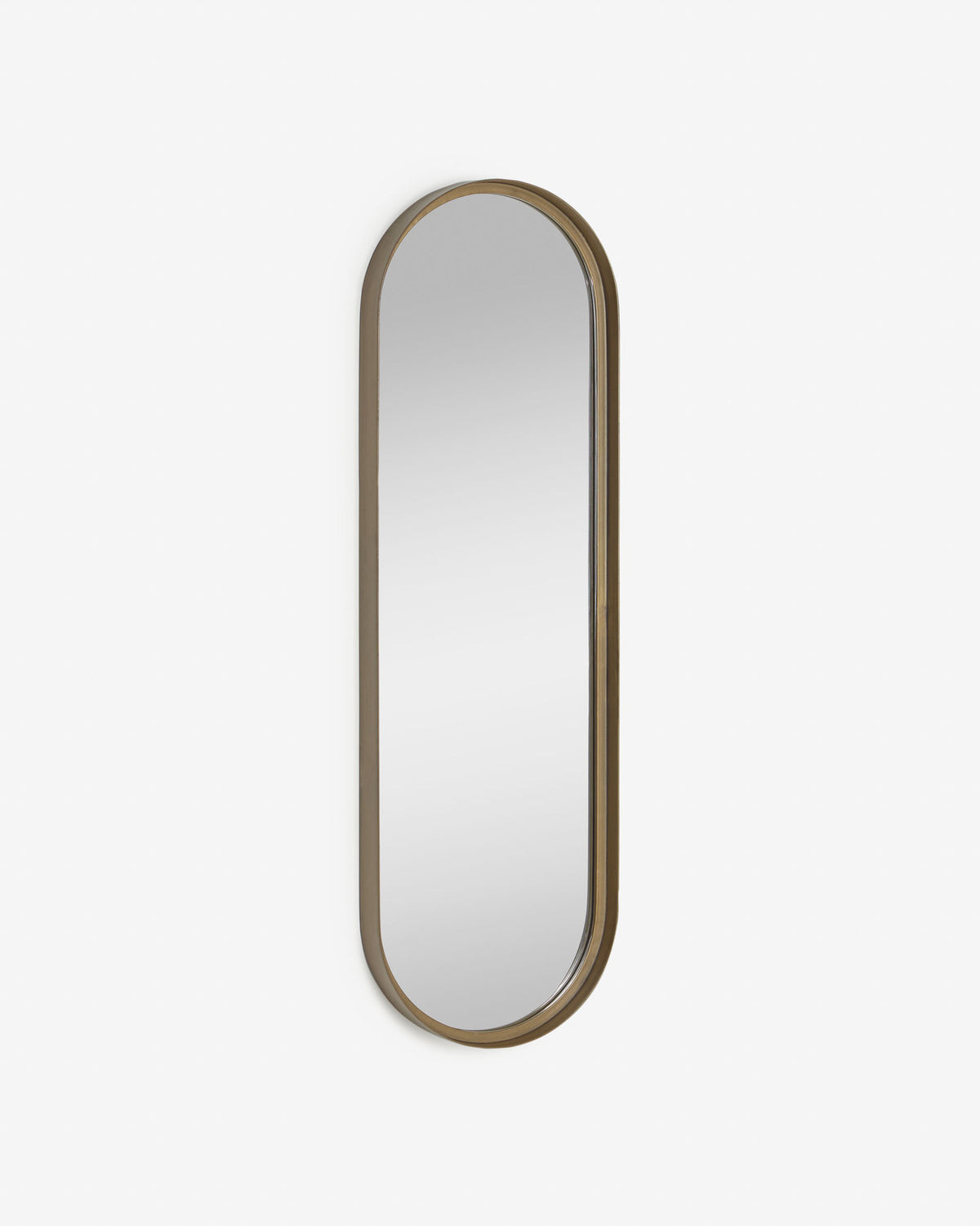 Tiare Wandspiegel aus Metall gold 31 x 101 cm in Gold präsentiert im Onlineshop von KAQTU Design AG. Wandspiegel ist von Kave Home