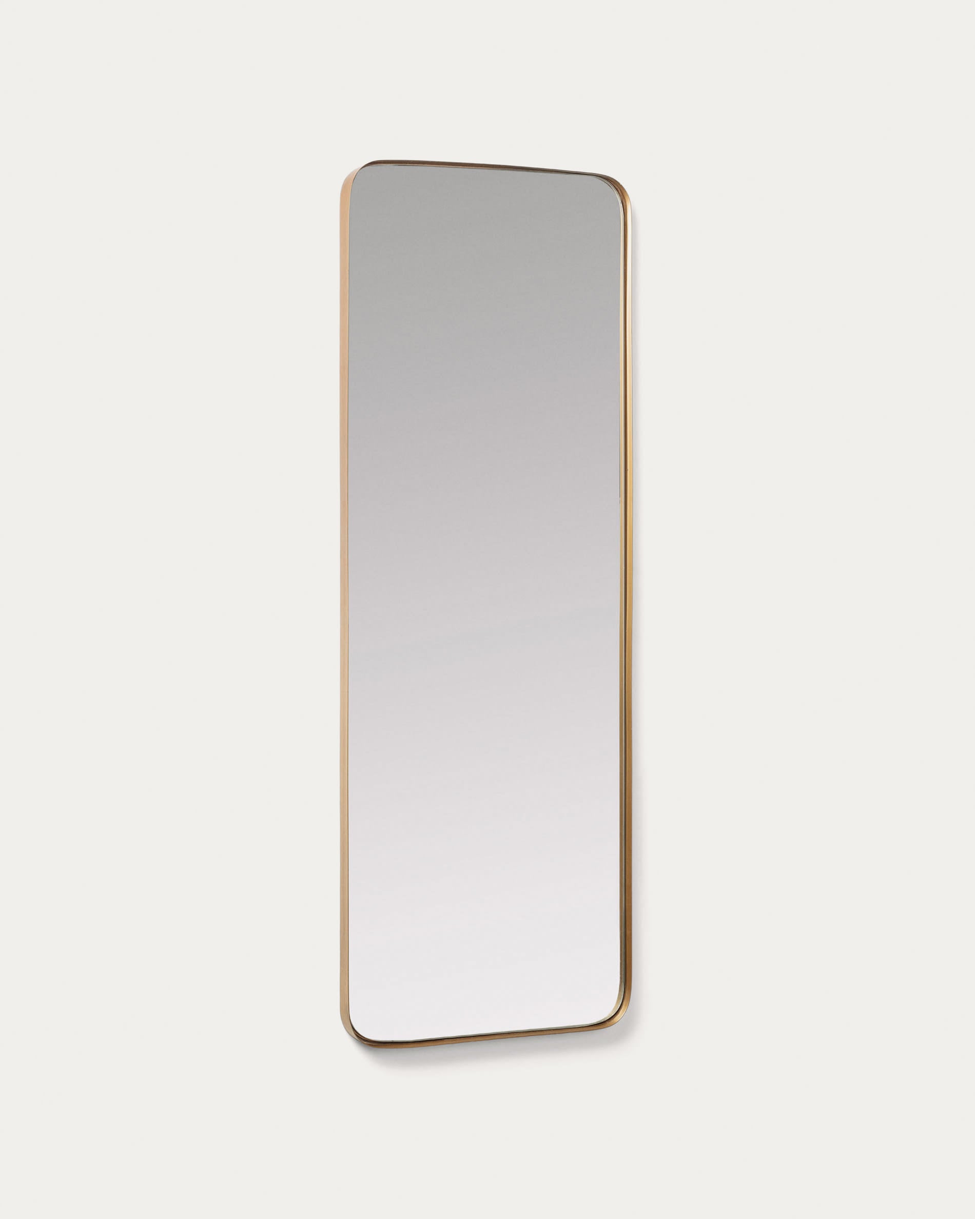 M<tc>arc</tc>o Gold Metal Wall Mirror 55 x 150.5 cm