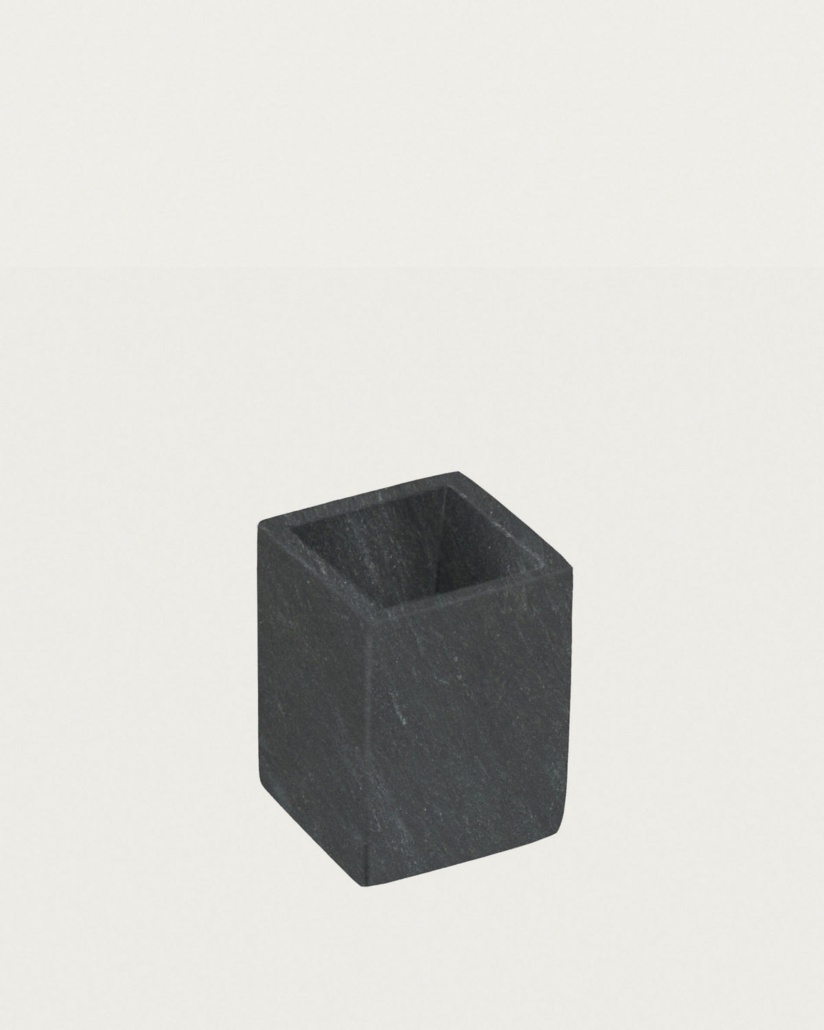 Aixa Zahnbürstenhalter schwarzer Marmor in Mehrfarbig präsentiert im Onlineshop von KAQTU Design AG. Badzubehör ist von Kave Home
