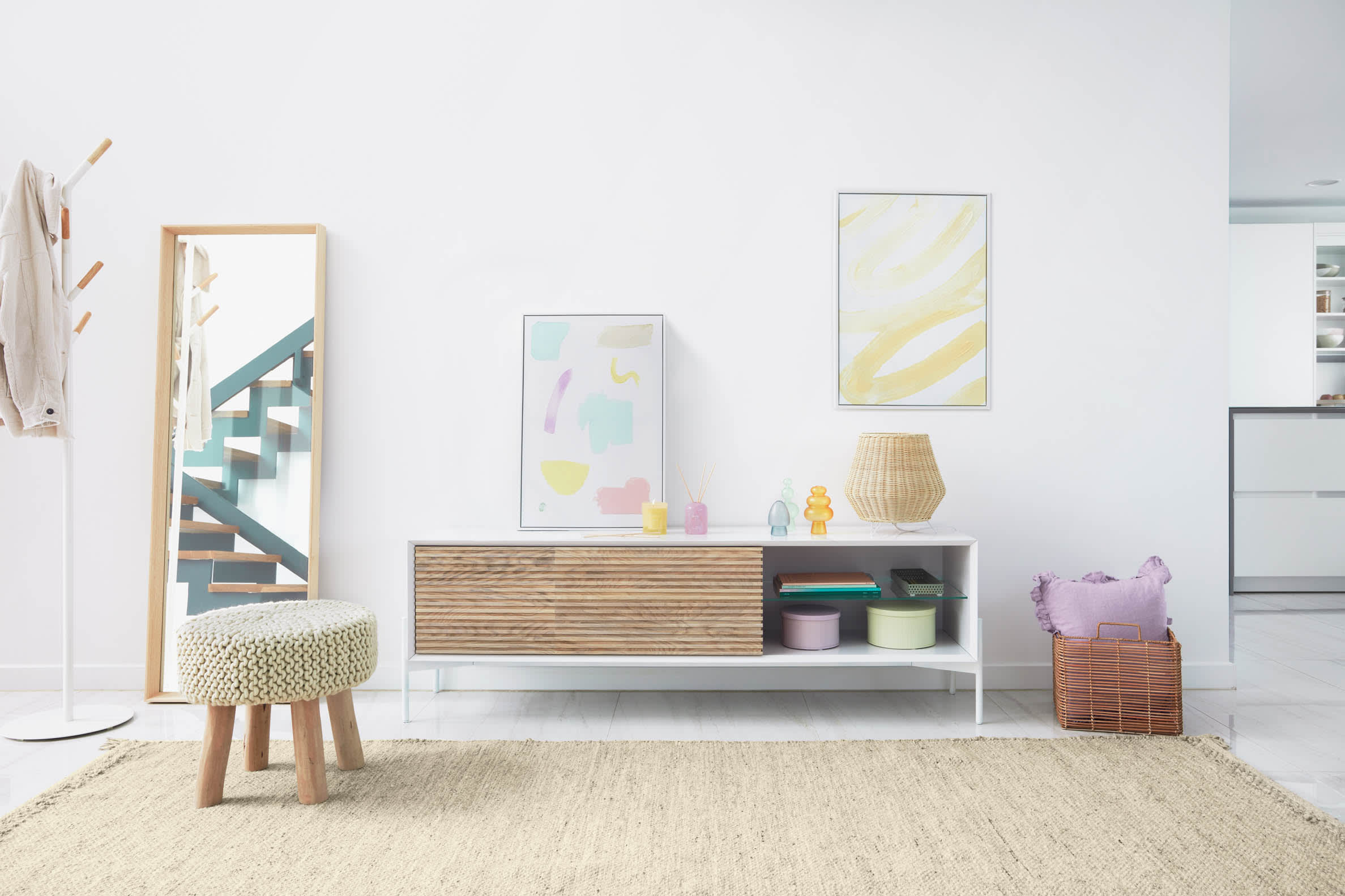 Tappeto Carime beige 200 x 300 cm