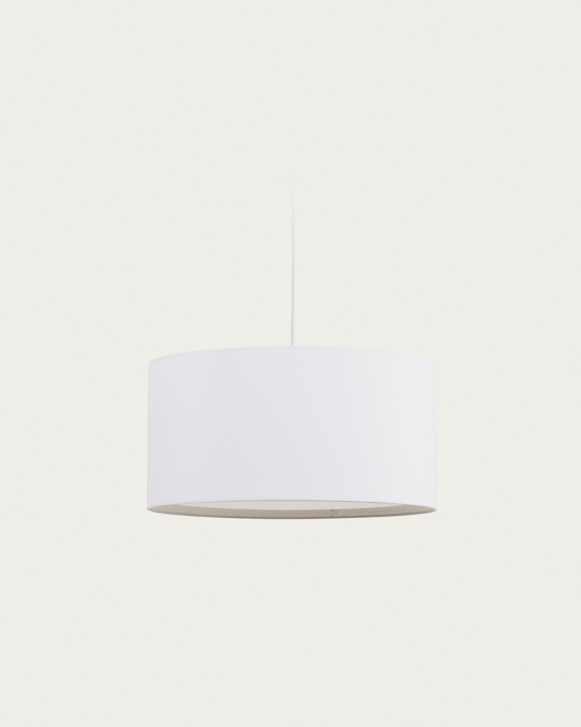 Santana Lampenschirm weiss mit weissem Diffusor Ø 40 cm