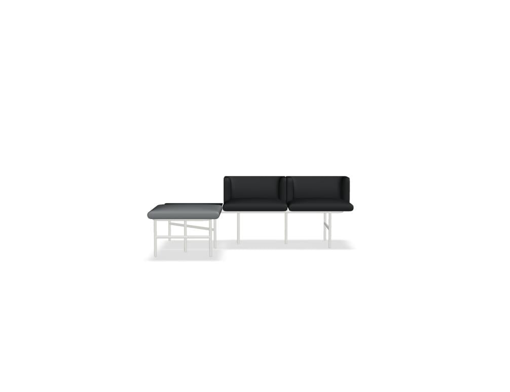Agora AR20 - Sitzsystem in Weiss präsentiert im Onlineshop von KAQTU Design AG. Sofa ist von Mdd