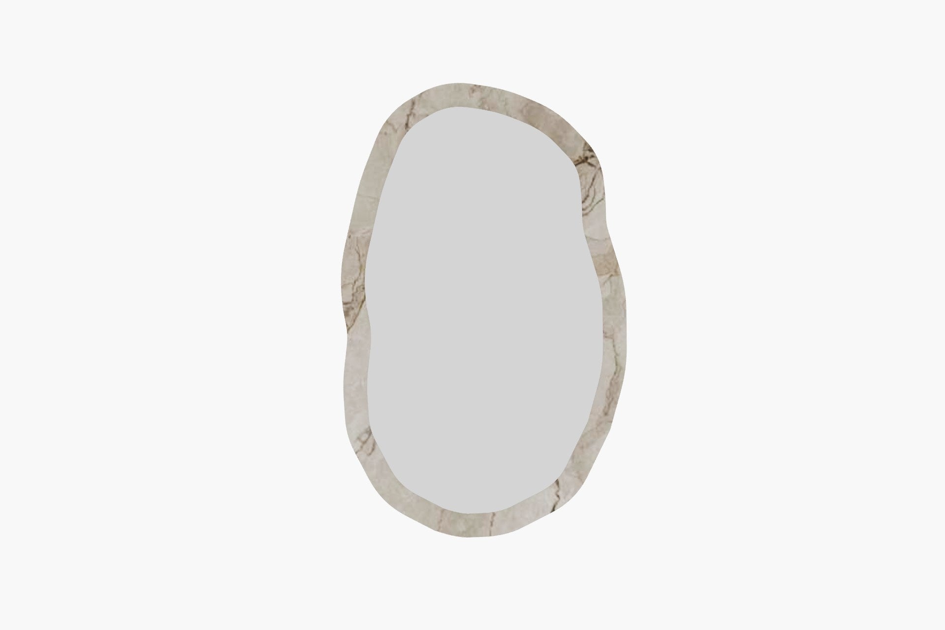 Lossa in Ephesus Marmor präsentiert im Onlineshop von KAQTU Design AG. Spiegel ist von Hanah Home