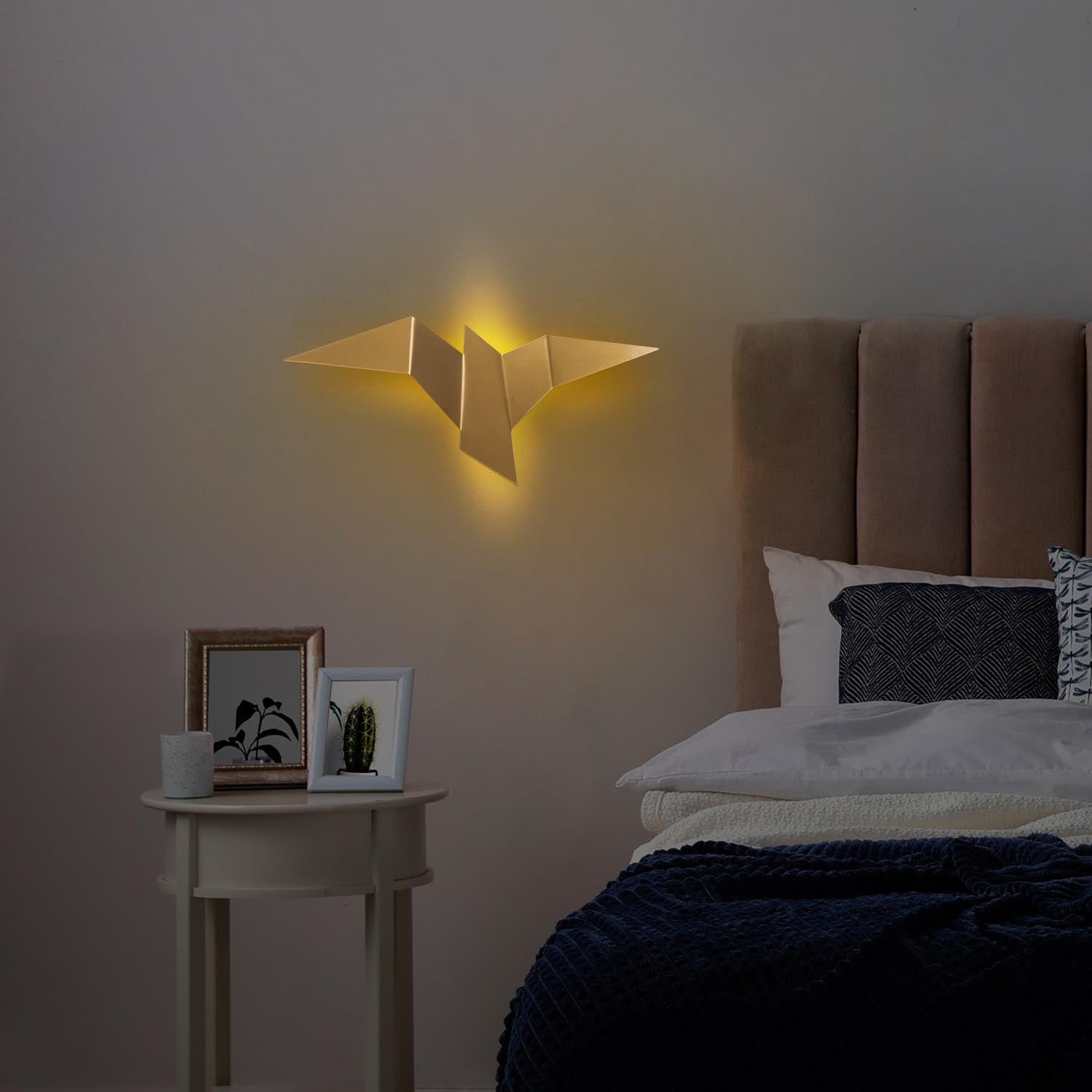 Pacalı - 13503 - L in Gold präsentiert im Onlineshop von KAQTU Design AG. Wandleuchte ist von Opviq