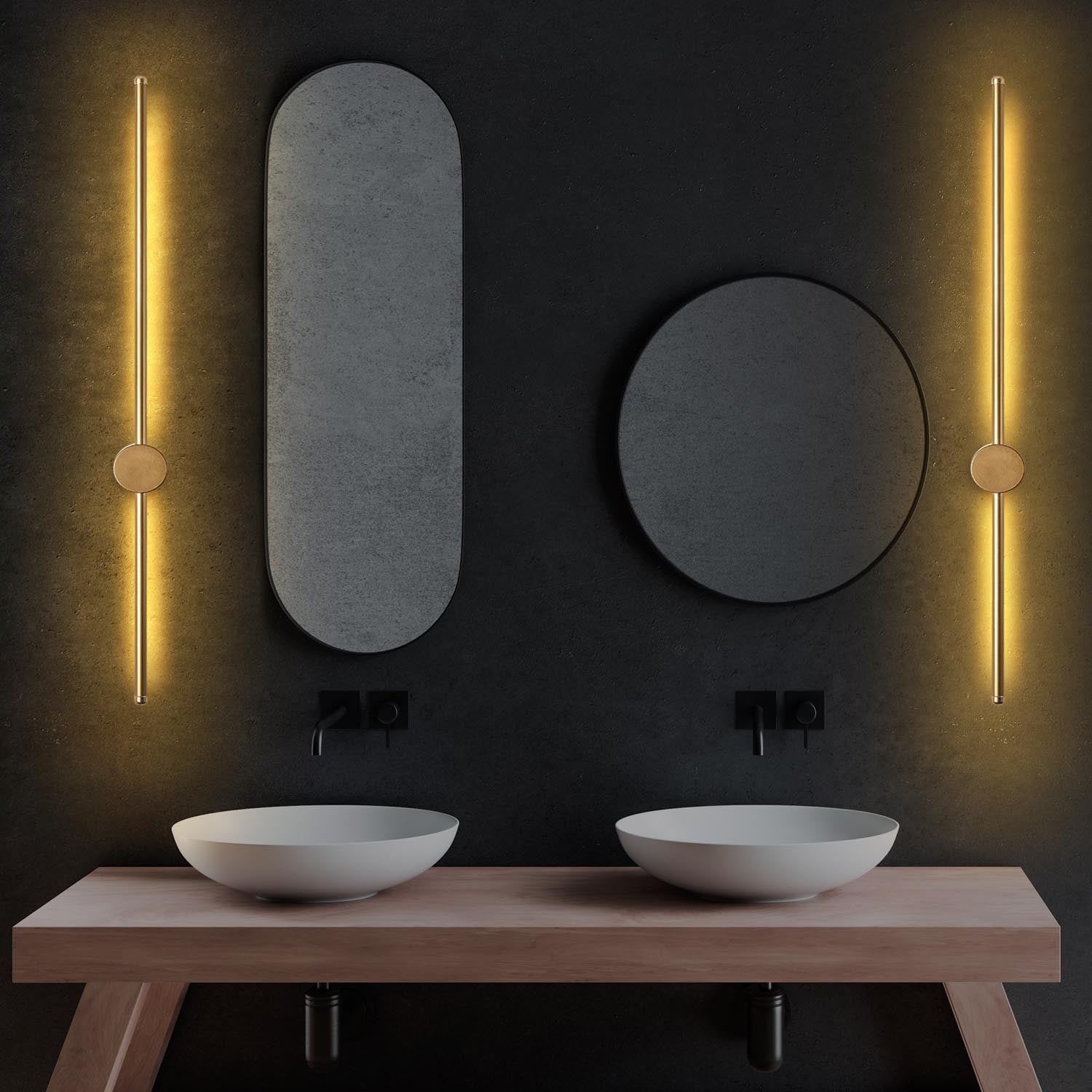 Sword - 13487 in Gold präsentiert im Onlineshop von KAQTU Design AG. Wandleuchte ist von Opviq