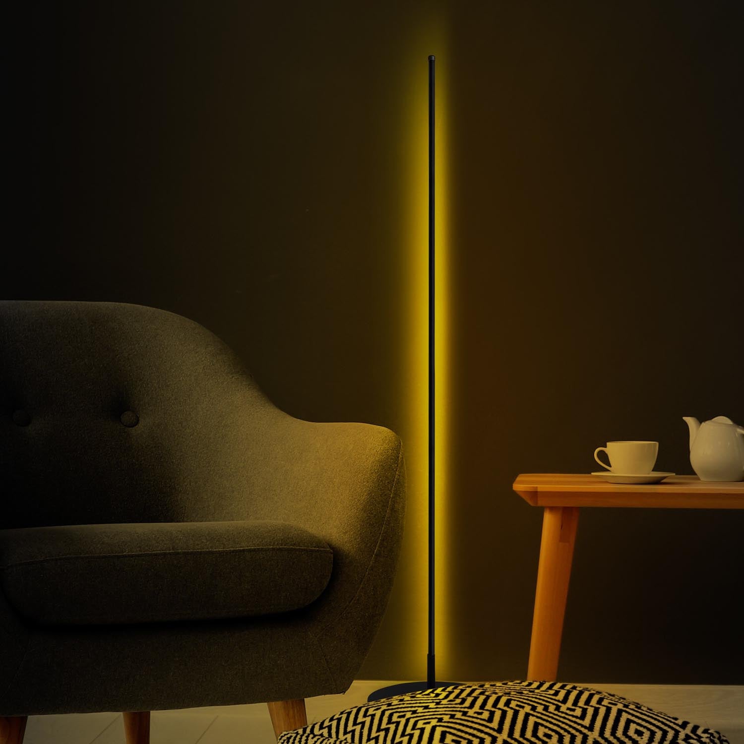 Only - 13317 in Schwarz präsentiert im Onlineshop von KAQTU Design AG. Stehleuchte ist von Opviq