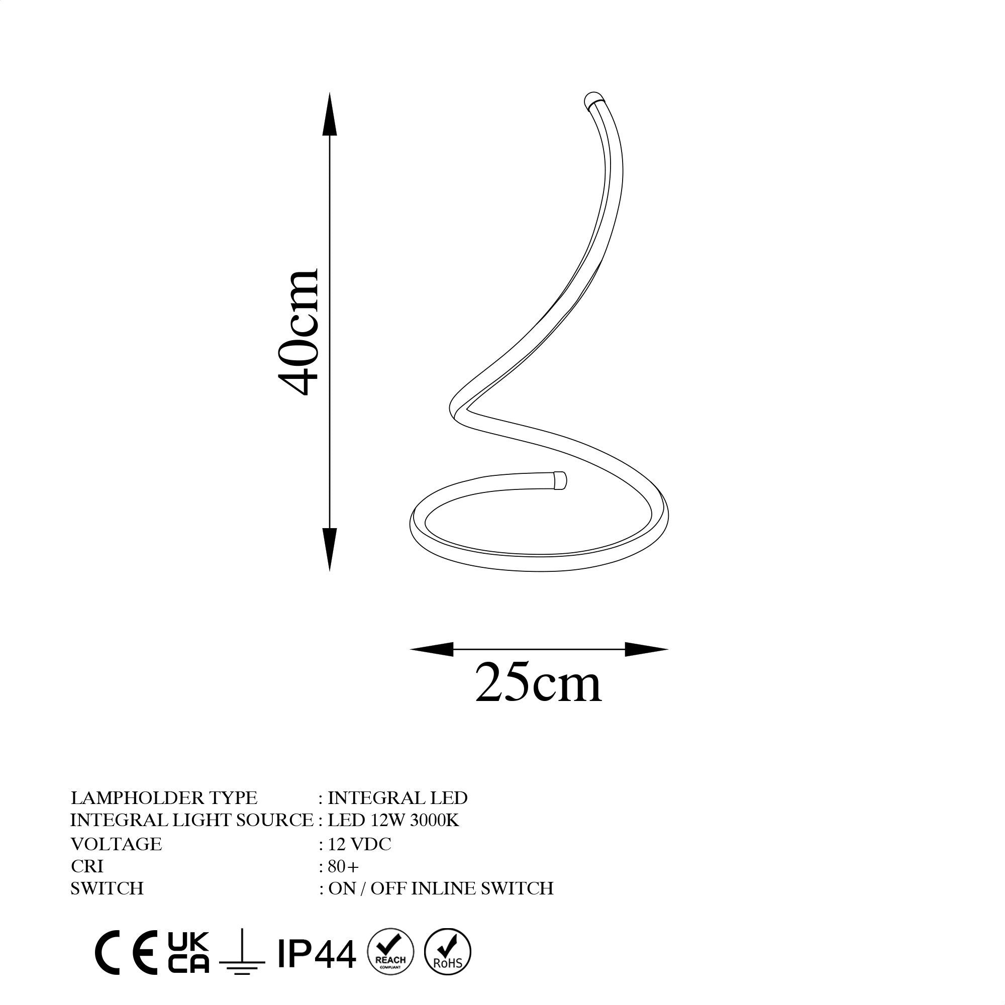 Yay - 13286 in Schwarz präsentiert im Onlineshop von KAQTU Design AG. Tischleuchte ist von Opviq