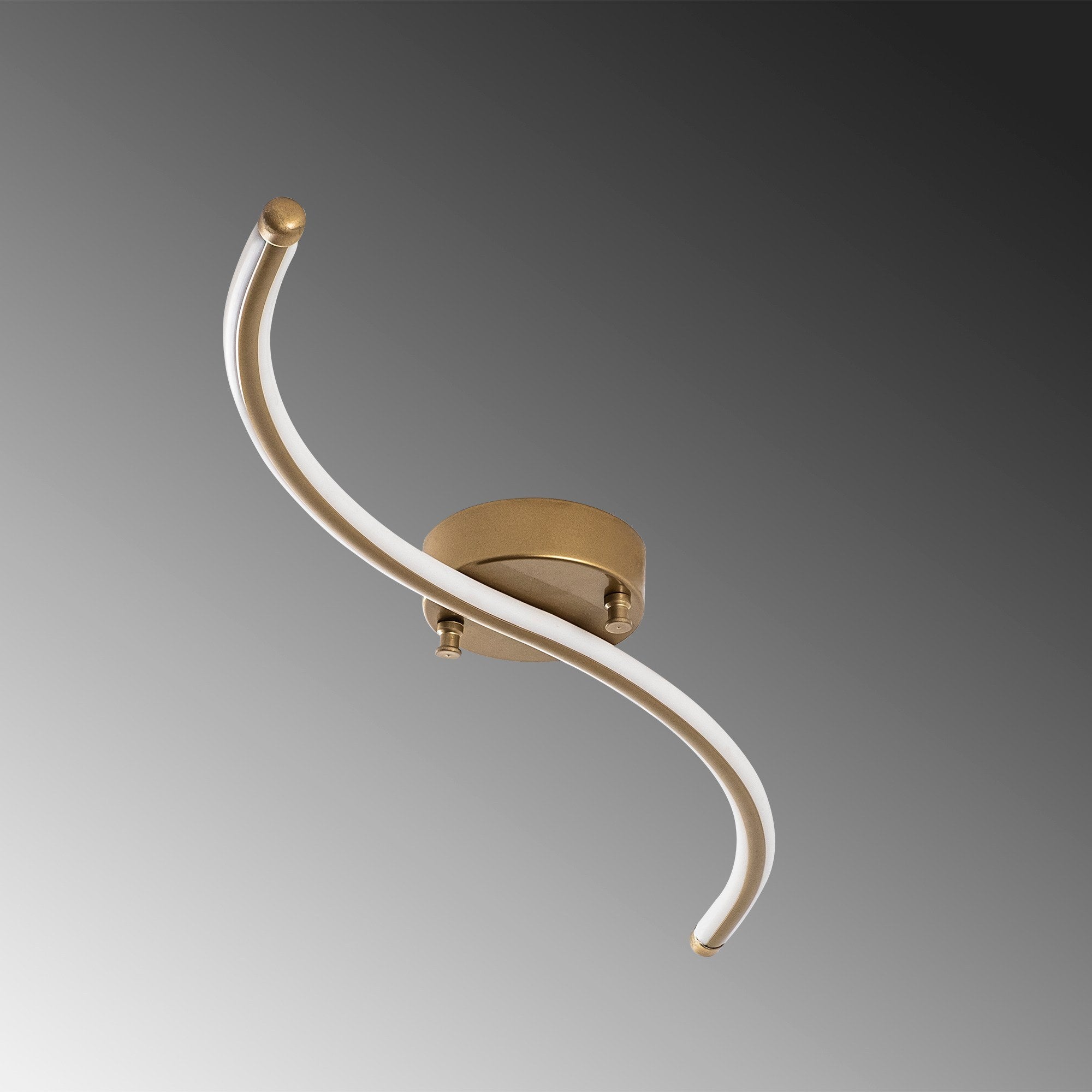 Yılan - 13279 in Gold präsentiert im Onlineshop von KAQTU Design AG. Deckenleuchte ist von Opviq