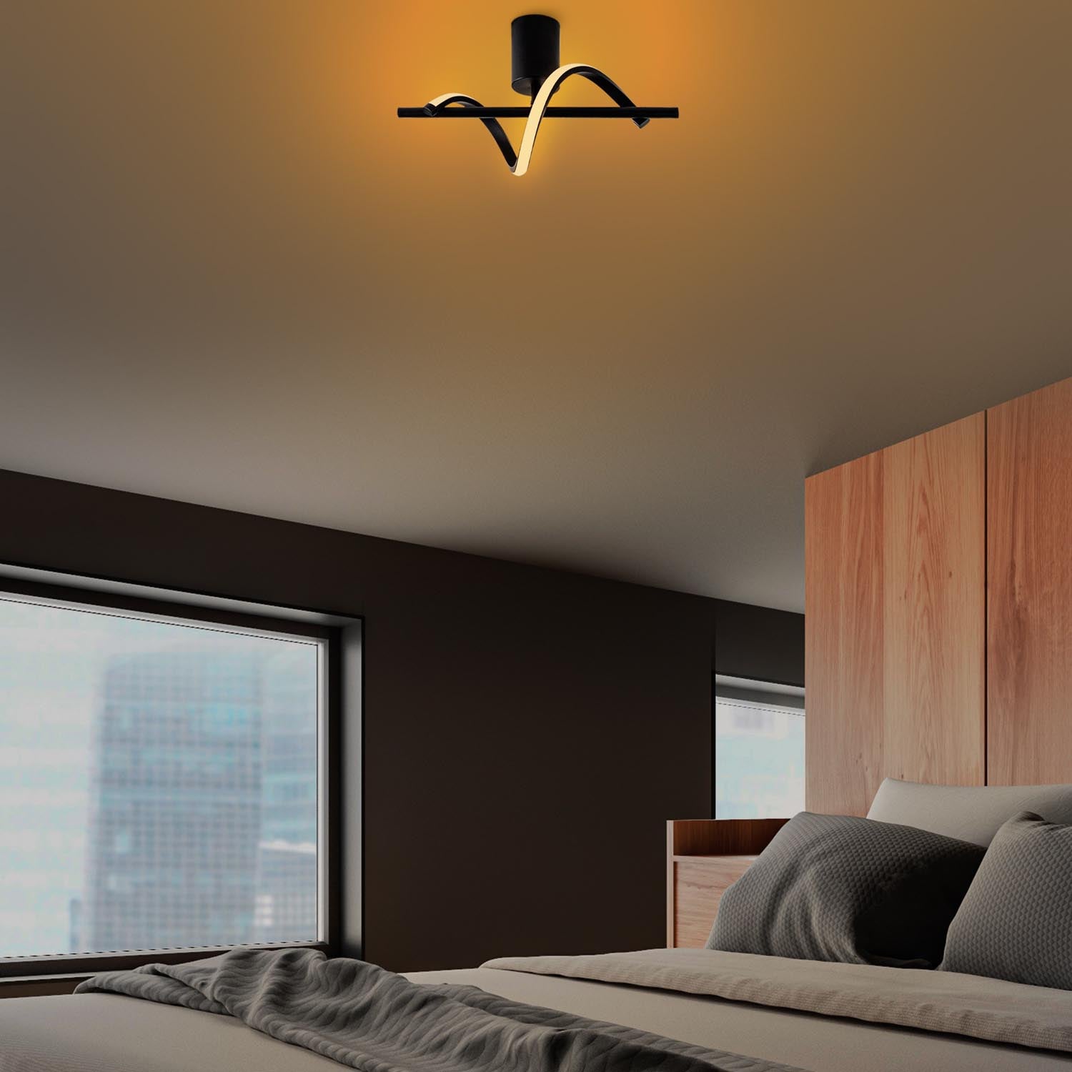 Lıkma - 13514 in Schwarz präsentiert im Onlineshop von KAQTU Design AG. Pendelleuchte ist von Opviq