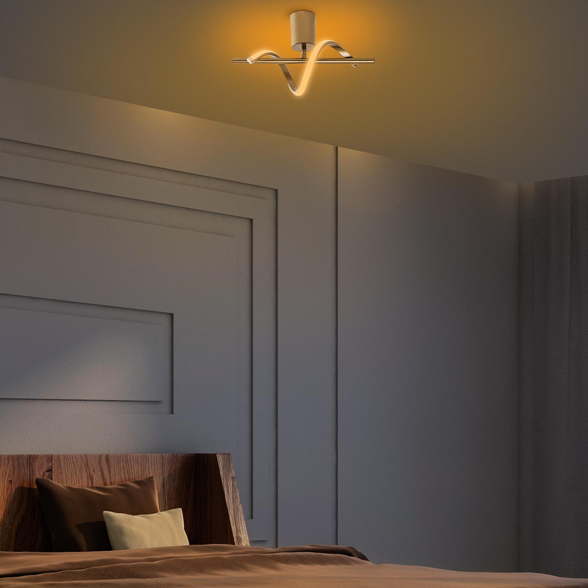 Lıkma Deckenlampe - Gold in Gold präsentiert im Onlineshop von KAQTU Design AG. Deckenleuchte ist von Opviq