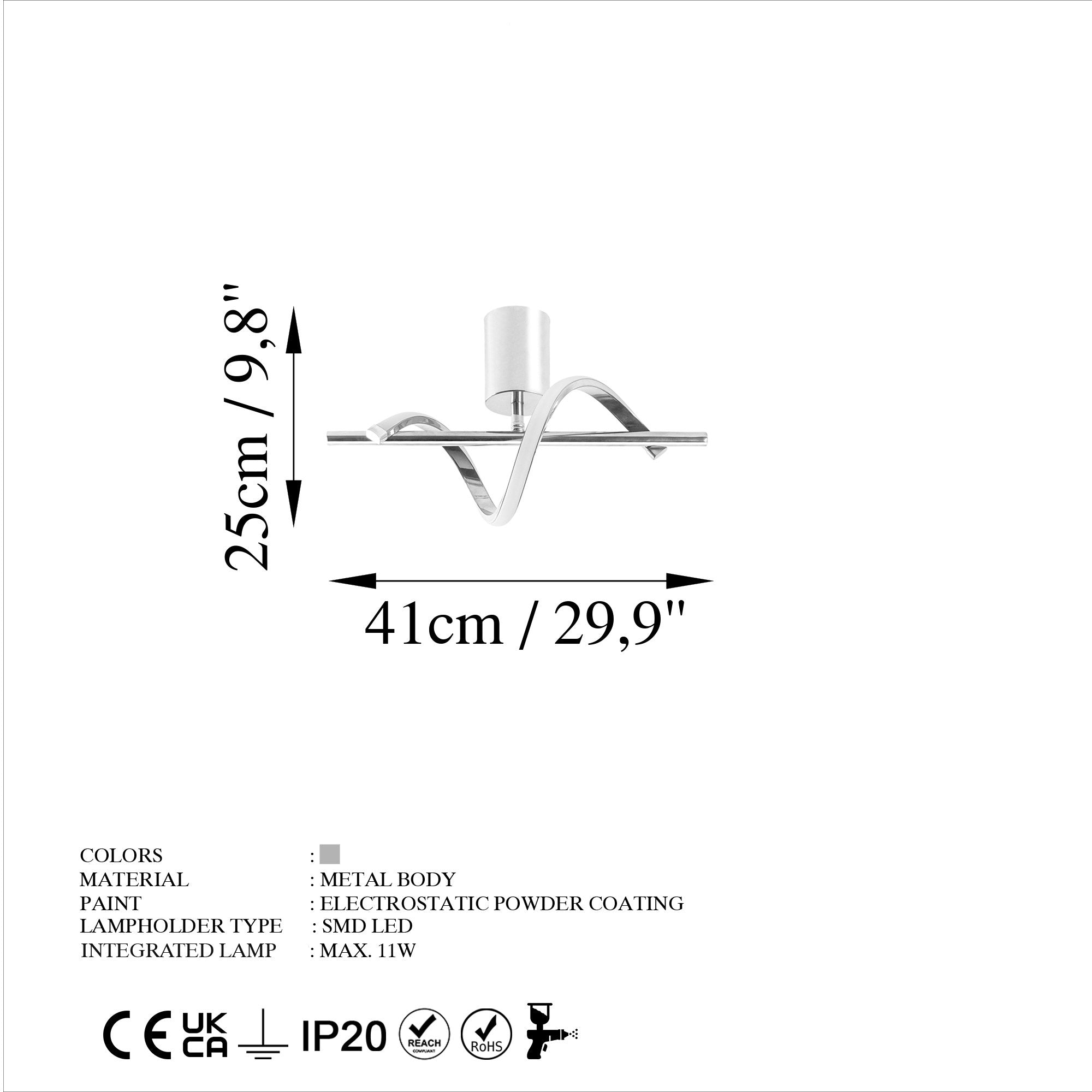Lıkma - 13517 in Chrome präsentiert im Onlineshop von KAQTU Design AG. Pendelleuchte ist von Opviq