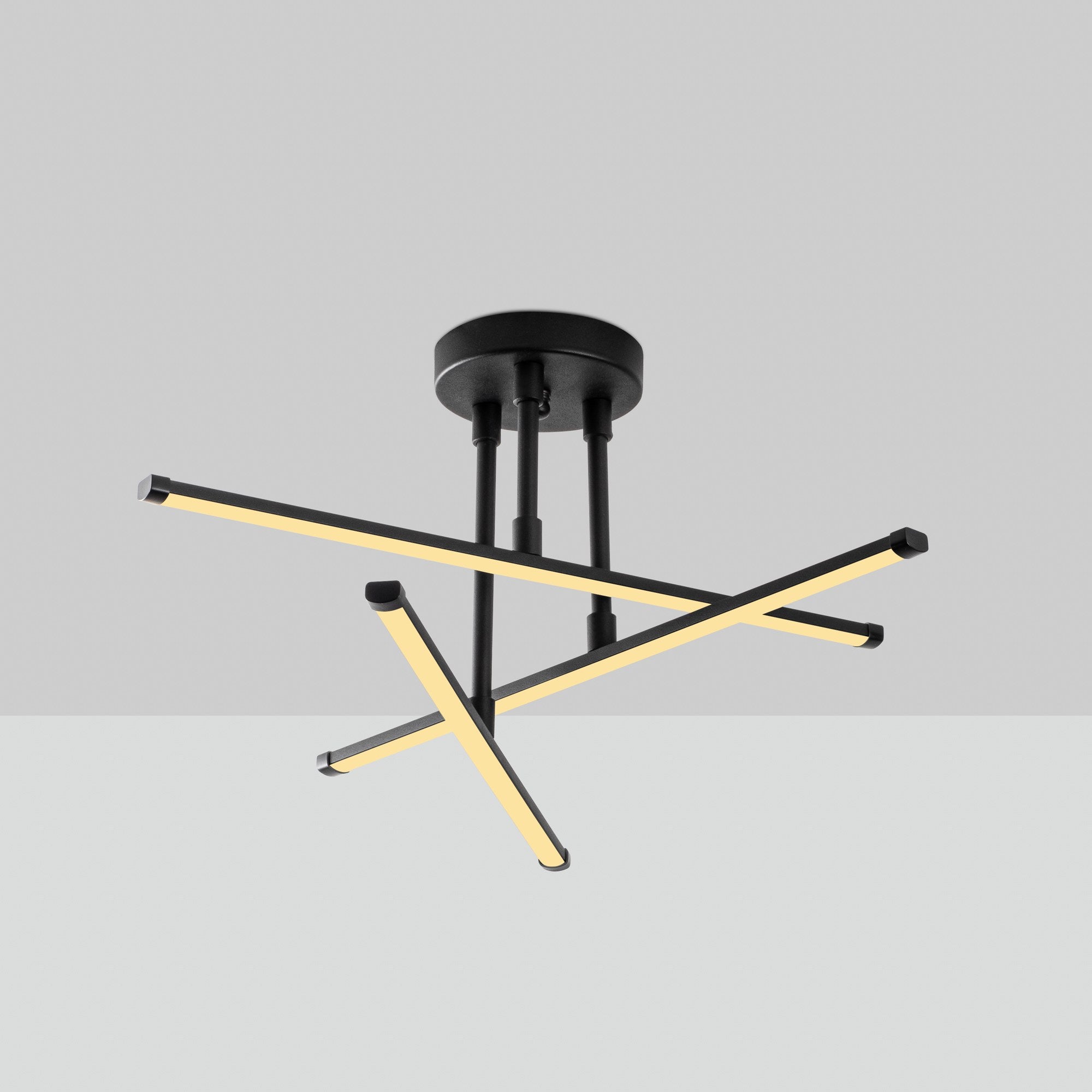 Ledflower-13649 in Schwarz präsentiert im Onlineshop von KAQTU Design AG. Deckenleuchte ist von Opviq