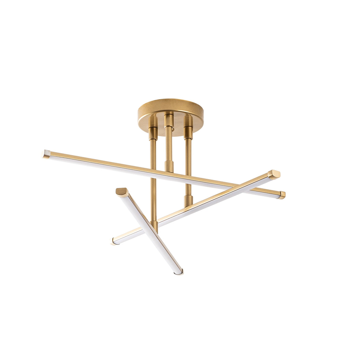 Ledflower Deckenleuchte - Gold in Gold präsentiert im Onlineshop von KAQTU Design AG. Deckenleuchte ist von Opviq