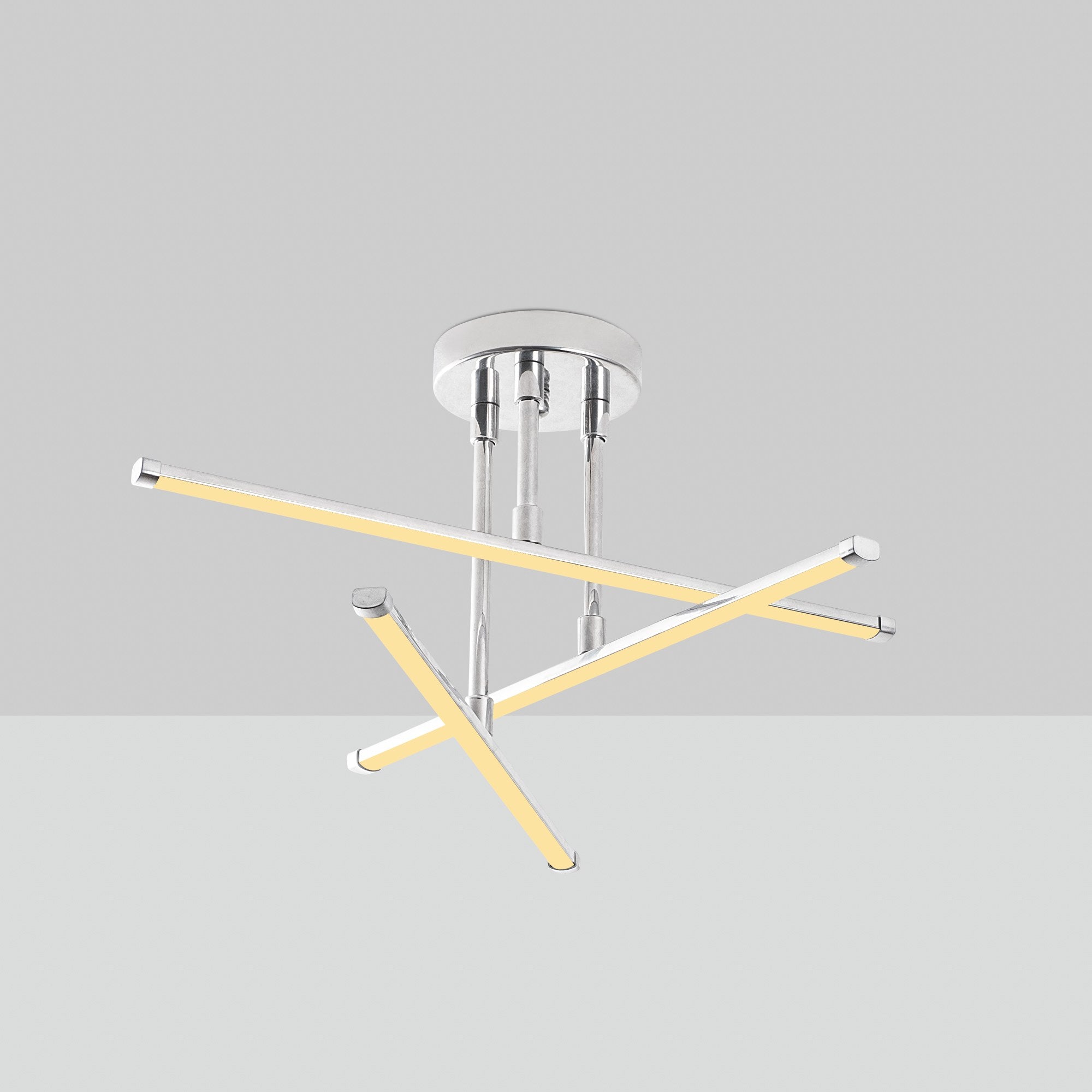 Ledflower-13652 in Chrome präsentiert im Onlineshop von KAQTU Design AG. Deckenleuchte ist von Opviq