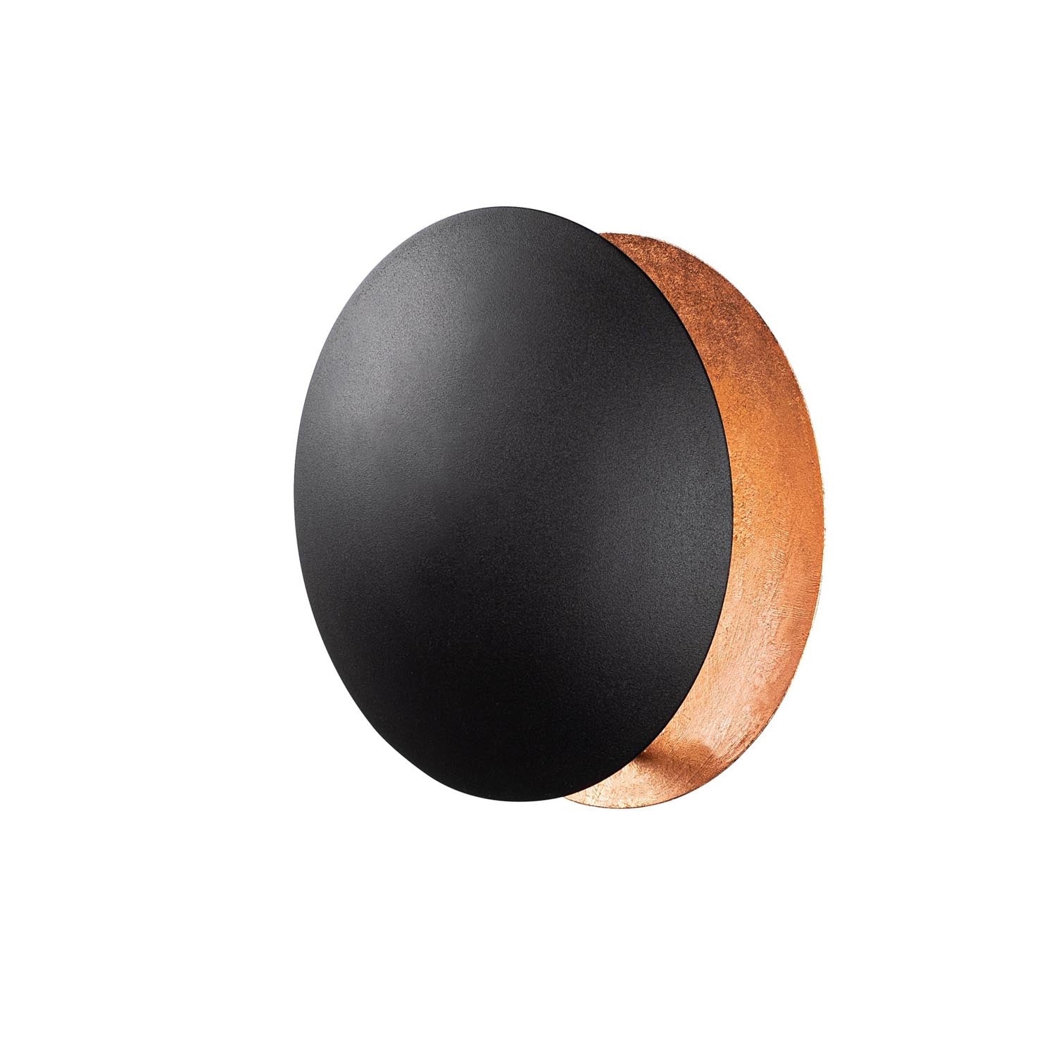 Yosma-13639 in Schwarz
 Kupfer präsentiert im Onlineshop von KAQTU Design AG. Wandleuchte ist von Opviq