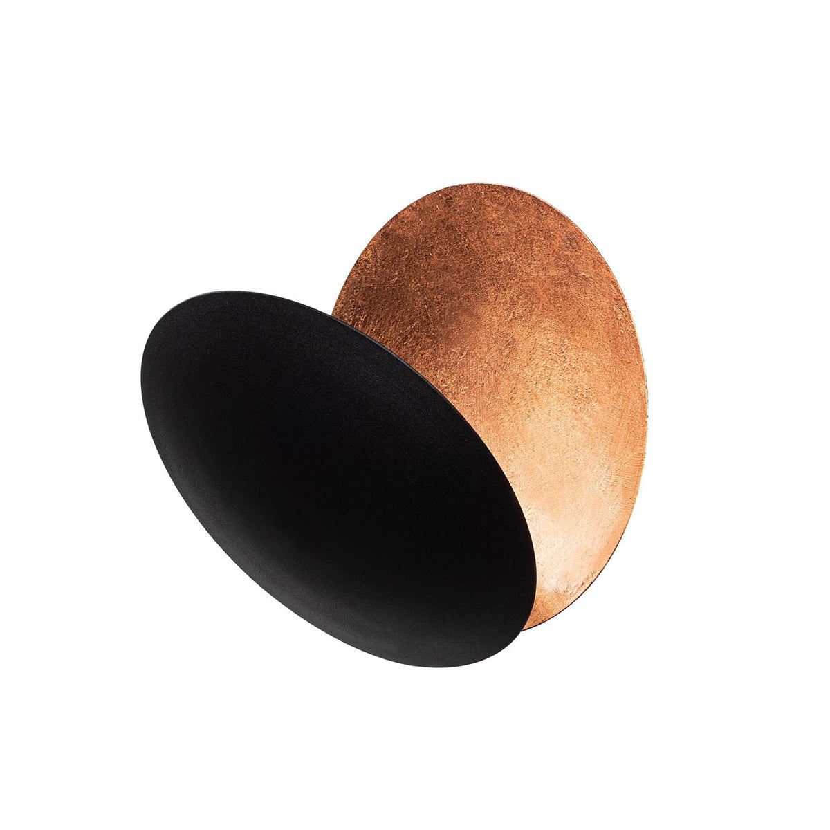 Yosma Wandleuchte - Schwarz
 Kupfer in Schwarz / Kupfer präsentiert im Onlineshop von KAQTU Design AG. Wandleuchte ist von Opviq
