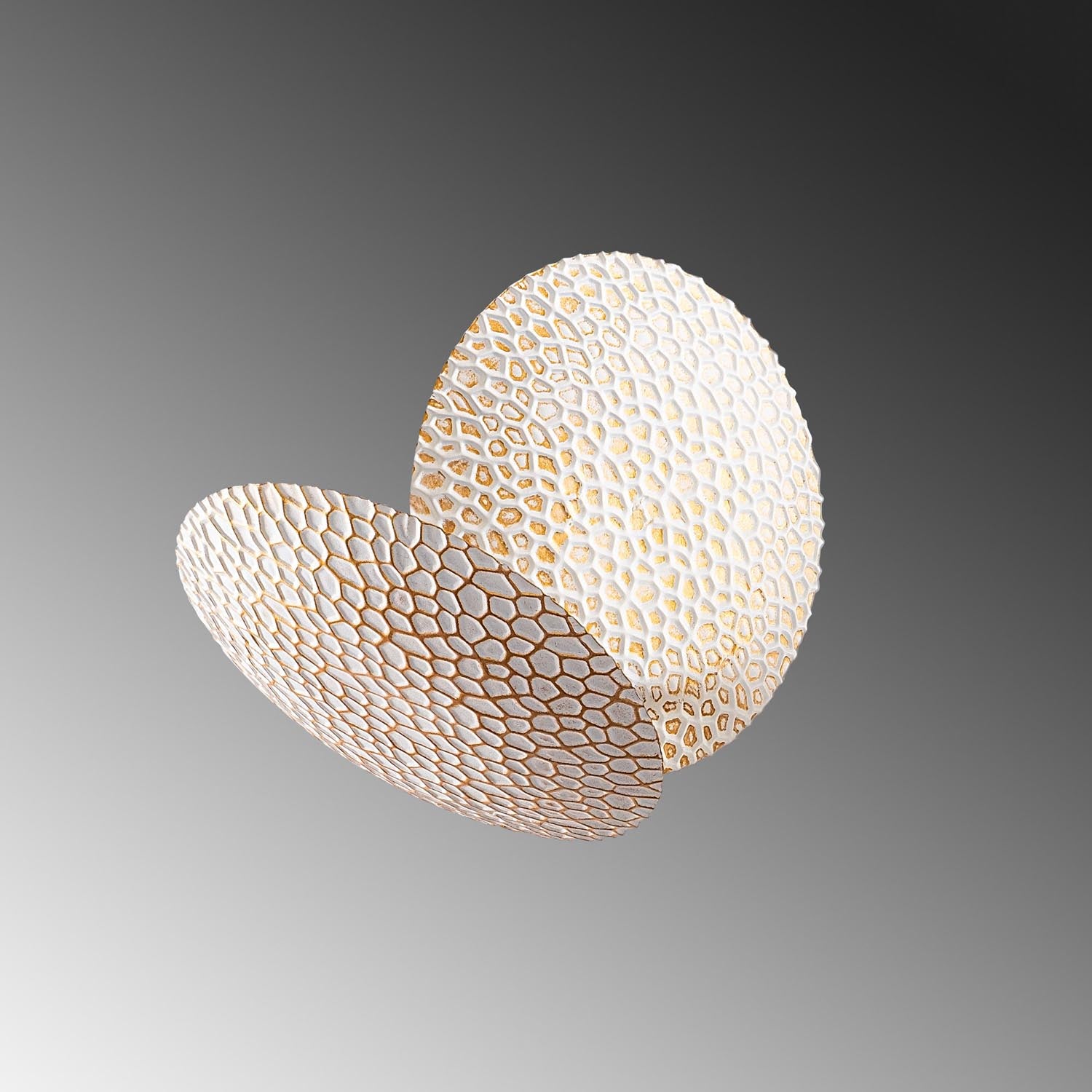 Yosma-13646 in Weisses Gold präsentiert im Onlineshop von KAQTU Design AG. Wandleuchte ist von Opviq