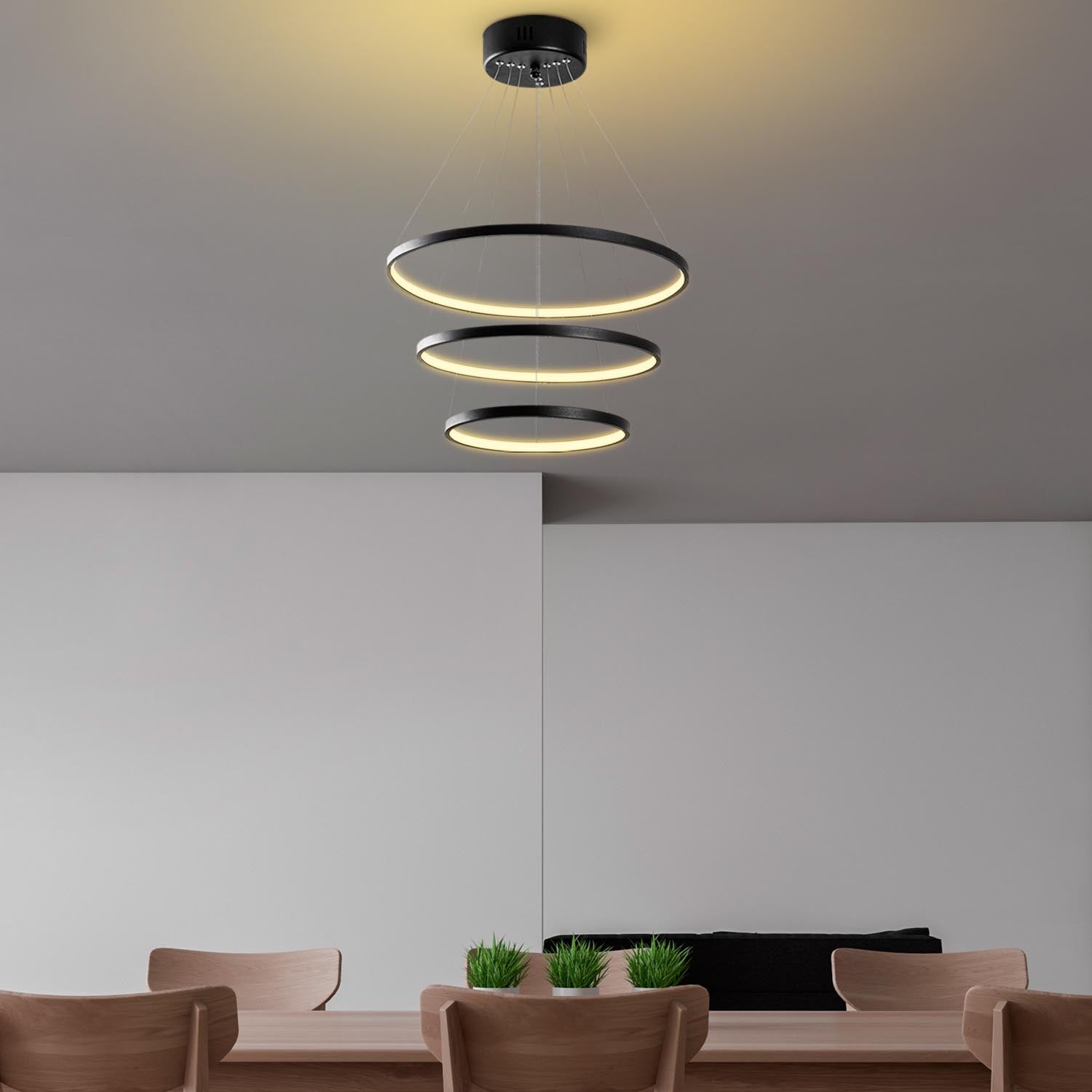 Simit - 13697 in Schwarz präsentiert im Onlineshop von KAQTU Design AG. Deckenleuchte ist von Opviq