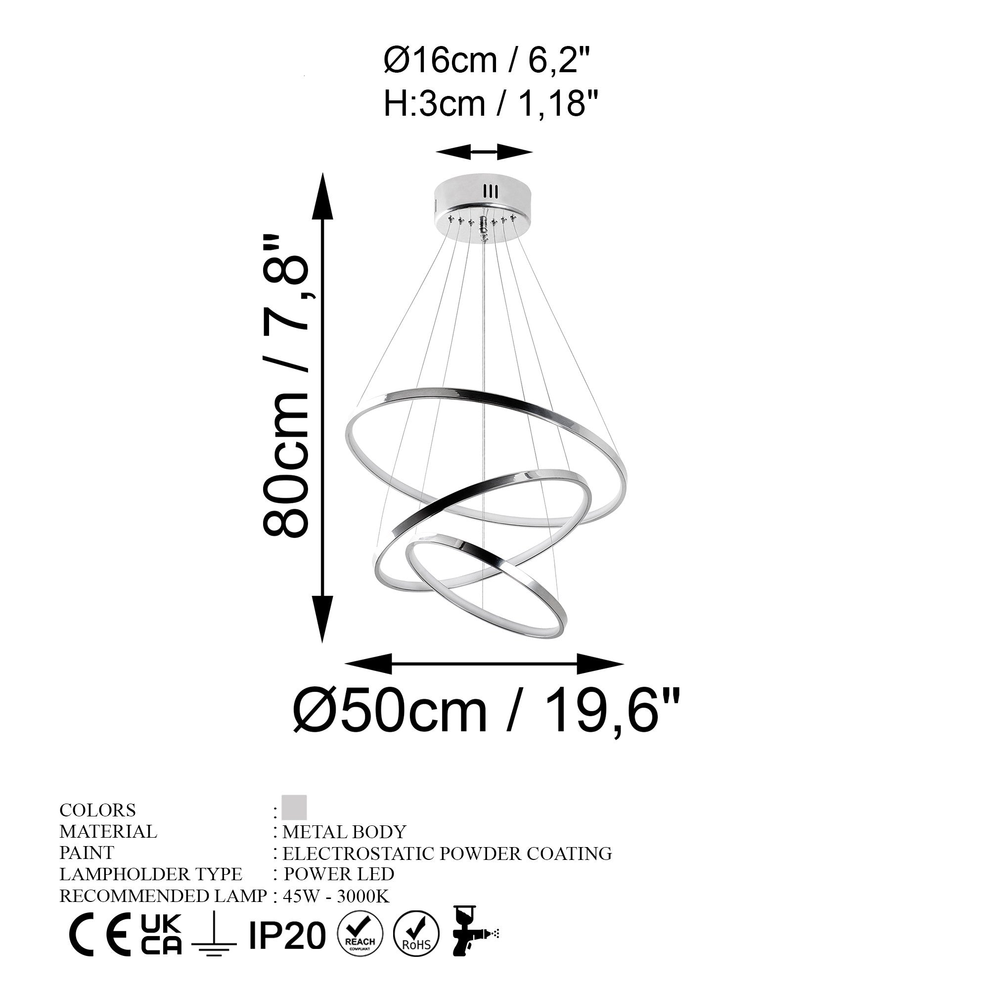 Simit - 13698 in Chrome präsentiert im Onlineshop von KAQTU Design AG. Deckenleuchte ist von Opviq