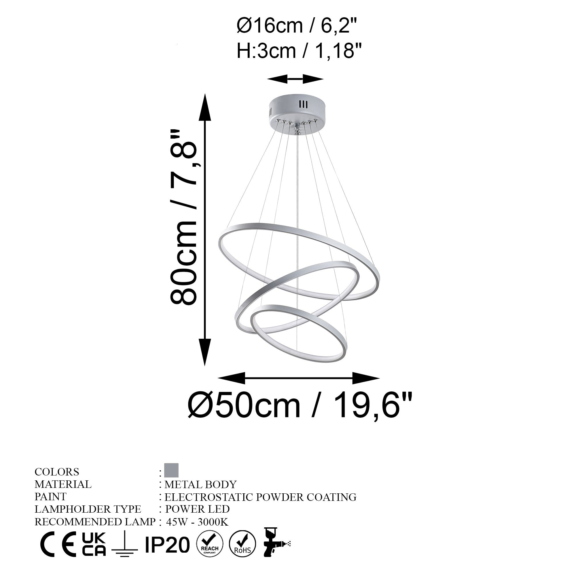Simit - 13699 in Grau präsentiert im Onlineshop von KAQTU Design AG. Deckenleuchte ist von Opviq