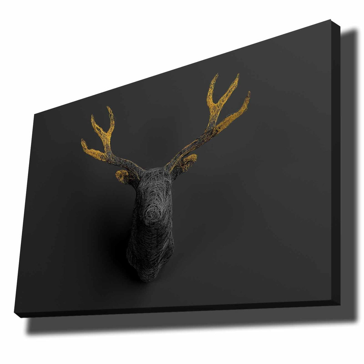 70100NISC Bild - Gold
 Schwarz in Gold / Schwarz präsentiert im Onlineshop von KAQTU Design AG. Bild ist von Wallity