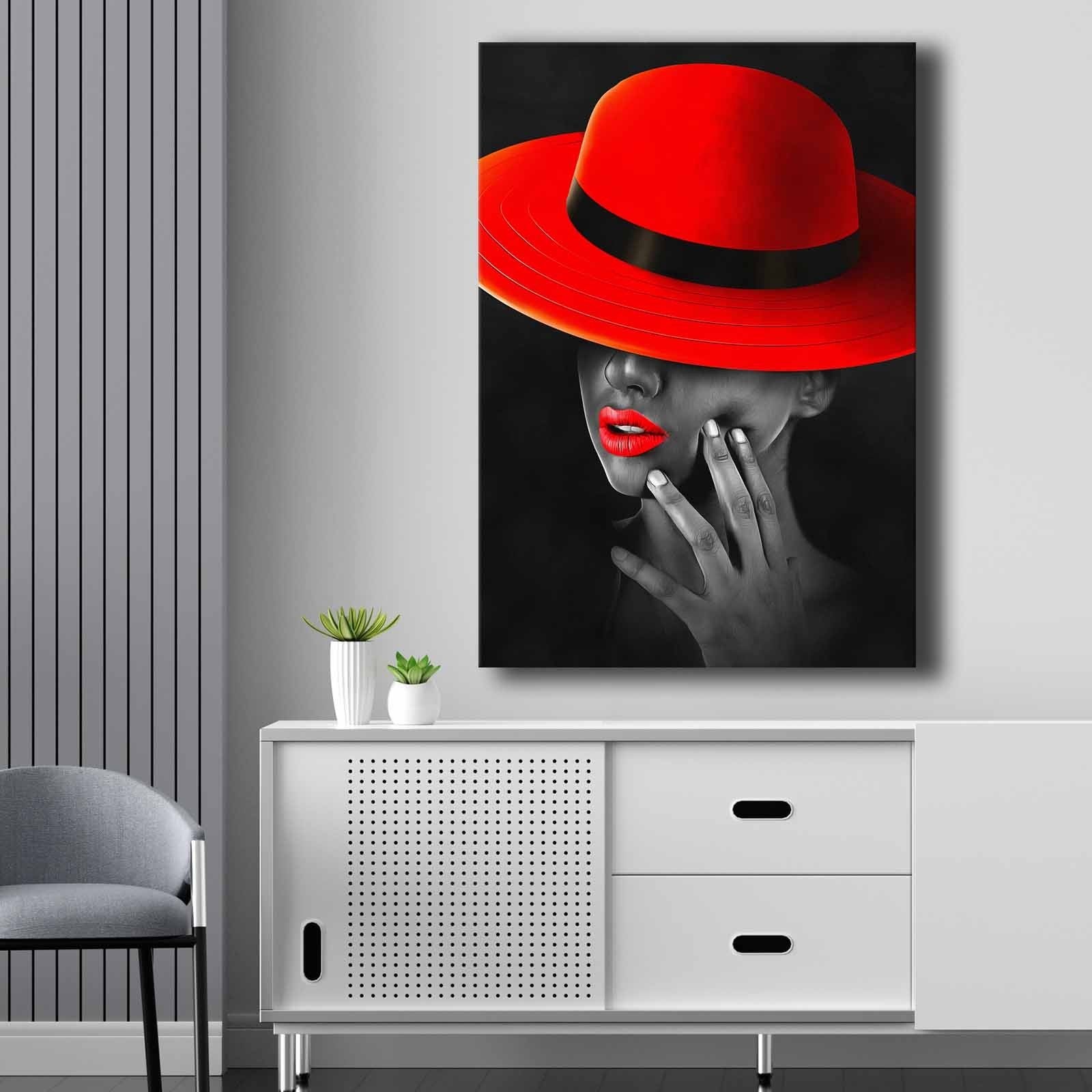70100NISC-033 in Rot Grau Schwarz präsentiert im Onlineshop von KAQTU Design AG. Bild ist von Wallity