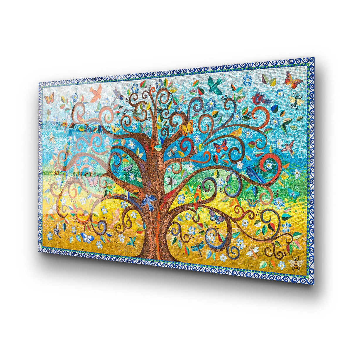 UV Bild - Mehrfarbig in Mehrfarbig präsentiert im Onlineshop von KAQTU Design AG. Bild ist von Wallity