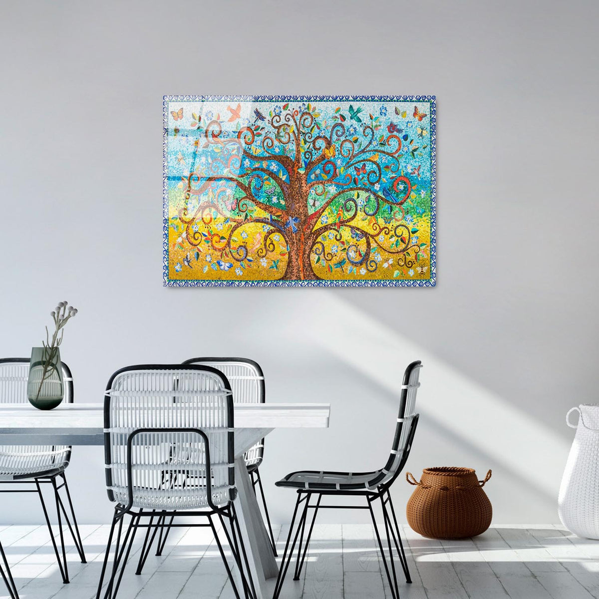 UV Bild - Mehrfarbig in Mehrfarbig präsentiert im Onlineshop von KAQTU Design AG. Bild ist von Wallity
