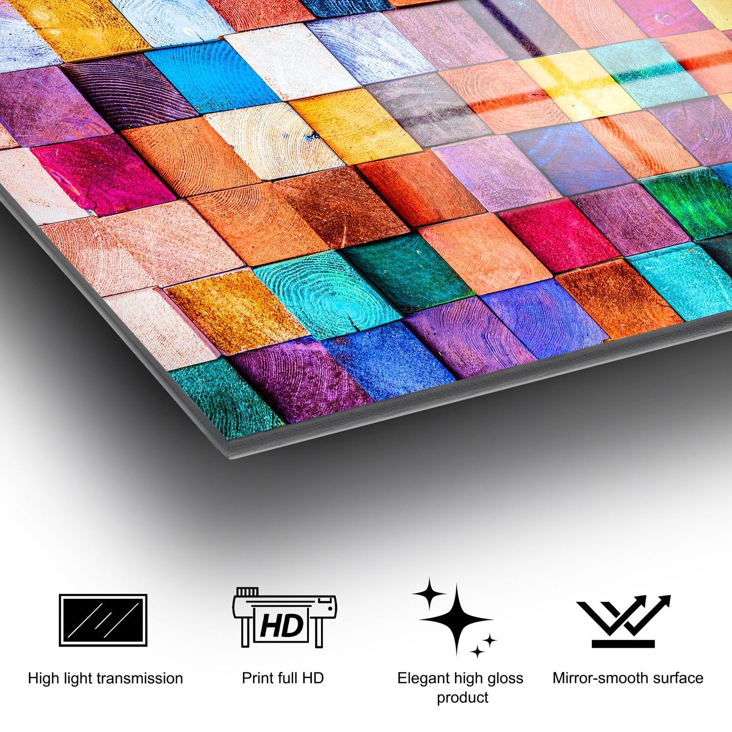 UV-226 70 x 100 in Mehrfarbig präsentiert im Onlineshop von KAQTU Design AG. Bild ist von Wallity