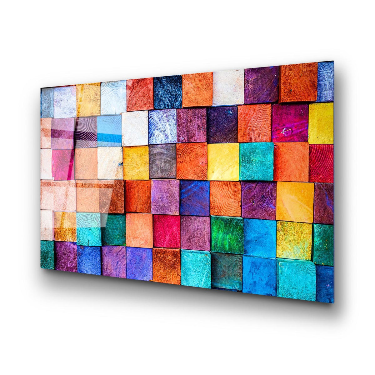 UV Bild - Mehrfarbig in Mehrfarbig präsentiert im Onlineshop von KAQTU Design AG. Bild ist von Wallity