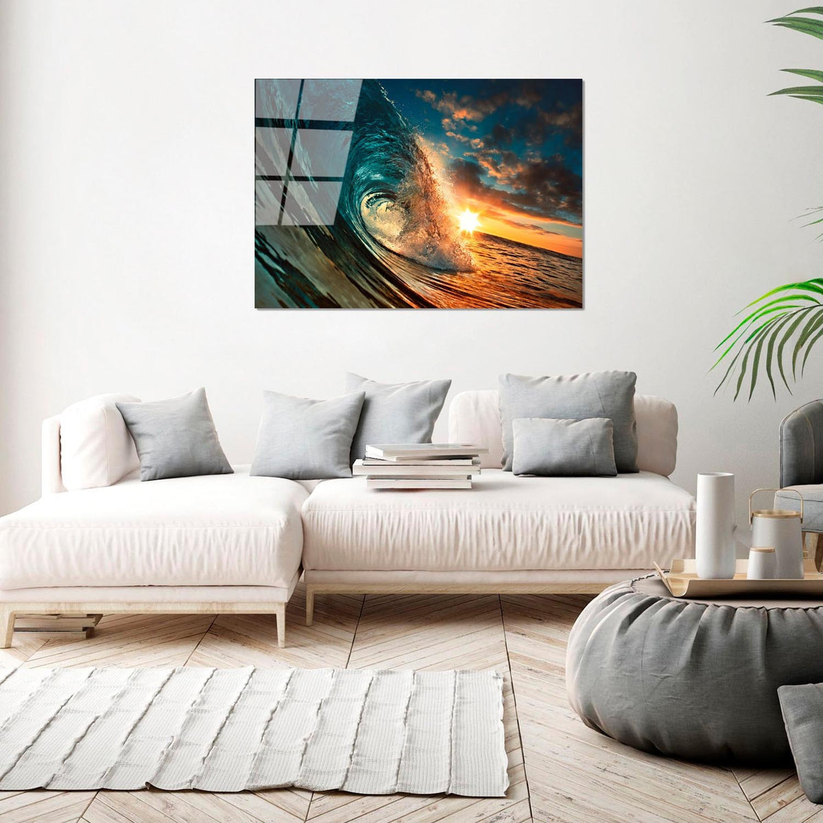 UV Bild - Mehrfarbig in Mehrfarbig präsentiert im Onlineshop von KAQTU Design AG. Bild ist von Wallity