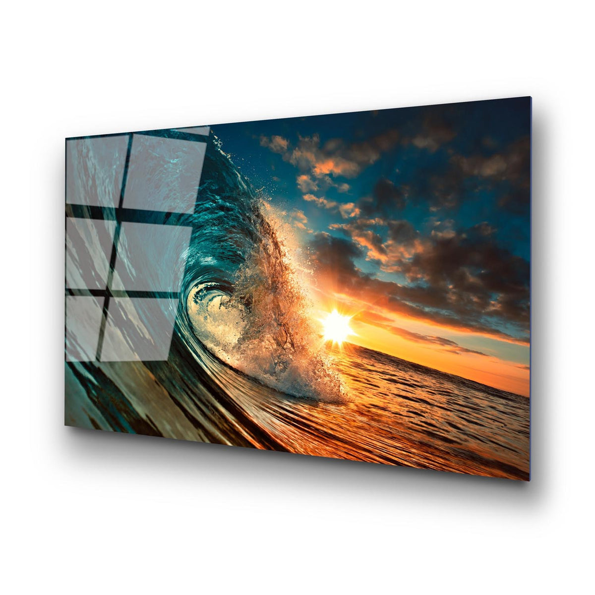 UV Bild - Mehrfarbig in Mehrfarbig präsentiert im Onlineshop von KAQTU Design AG. Bild ist von Wallity