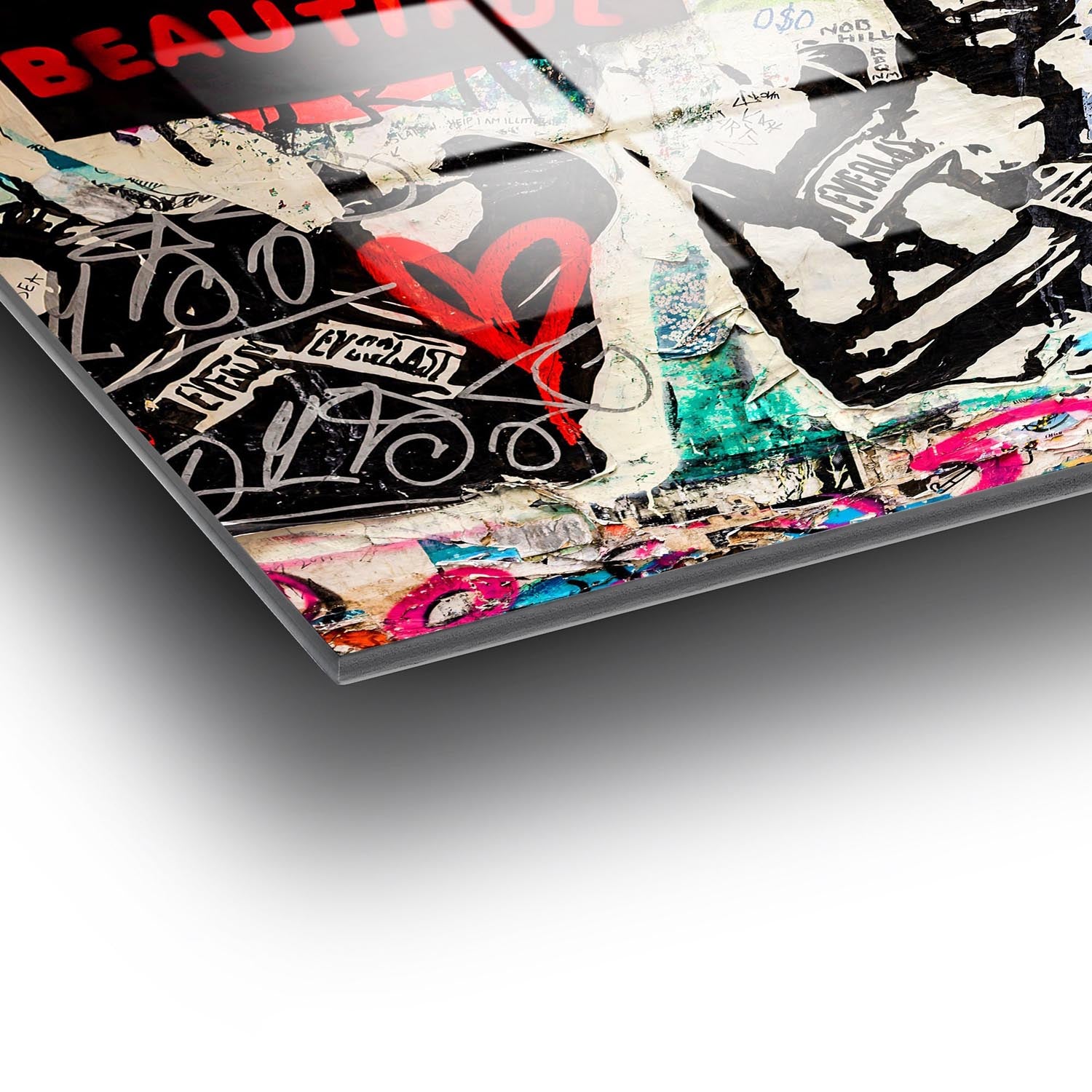 UV-495 45 x 65 in Mehrfarbig präsentiert im Onlineshop von KAQTU Design AG. Bild ist von Wallity
