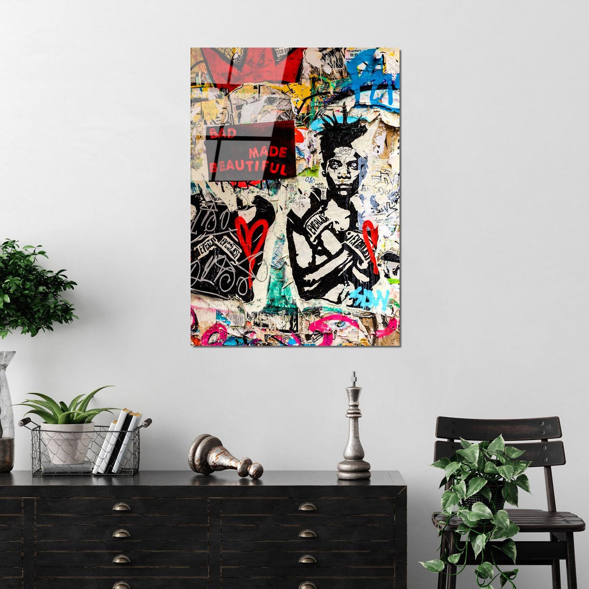 UV Bild - Mehrfarbig in Mehrfarbig präsentiert im Onlineshop von KAQTU Design AG. Bild ist von Wallity