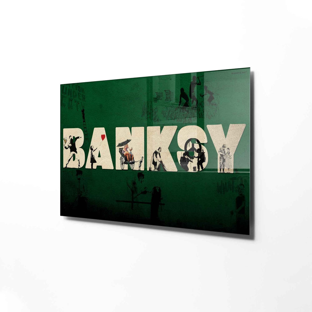 UV Bild - Mehrfarbig in Mehrfarbig präsentiert im Onlineshop von KAQTU Design AG. Bild ist von Wallity