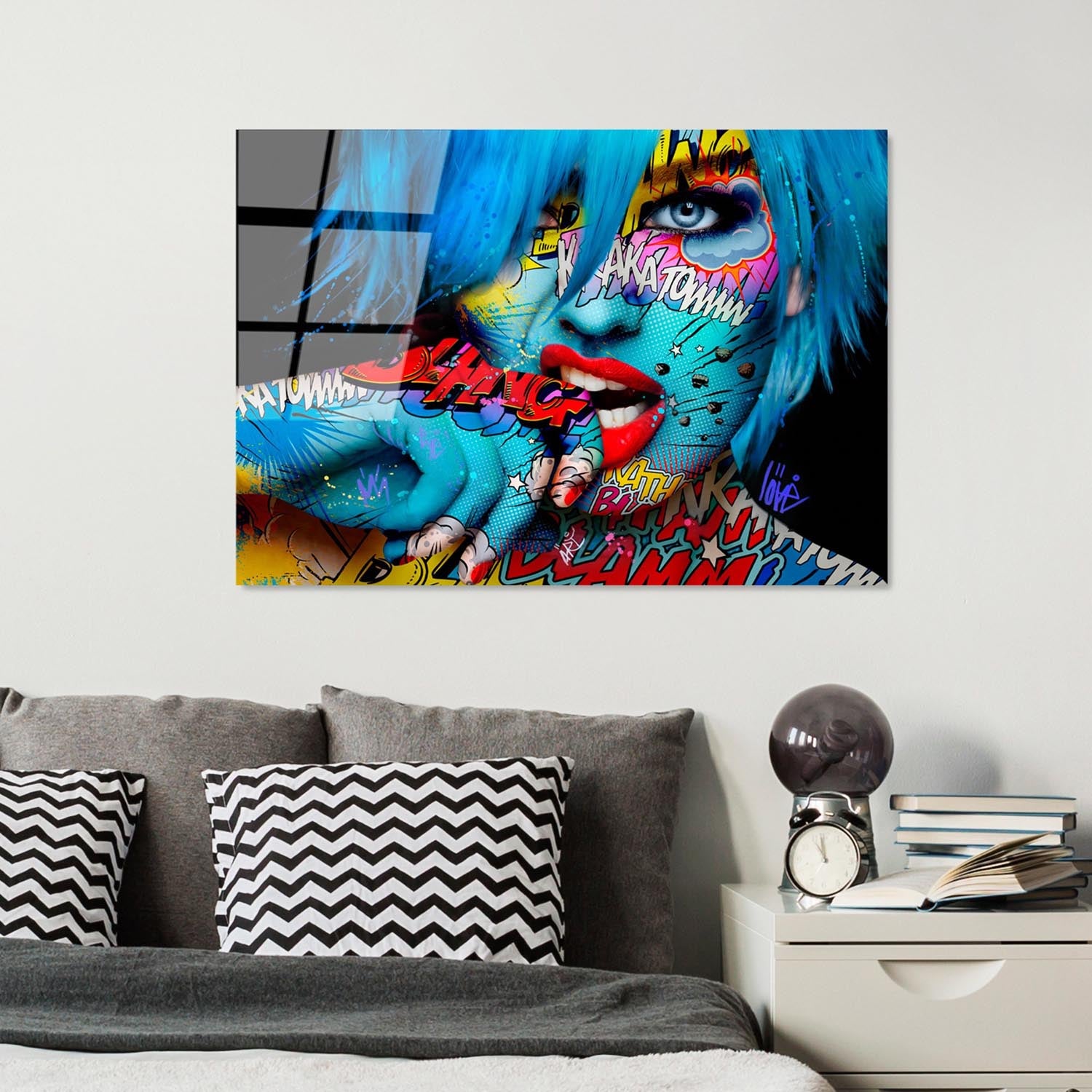 UV-713 70 x 100 in Mehrfarbig präsentiert im Onlineshop von KAQTU Design AG. Bild ist von Wallity
