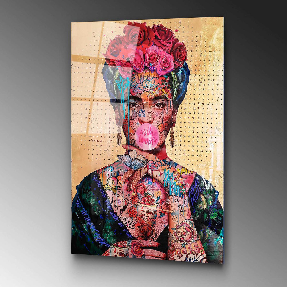 UV Bild - Mehrfarbig in Mehrfarbig präsentiert im Onlineshop von KAQTU Design AG. Bild ist von Wallity